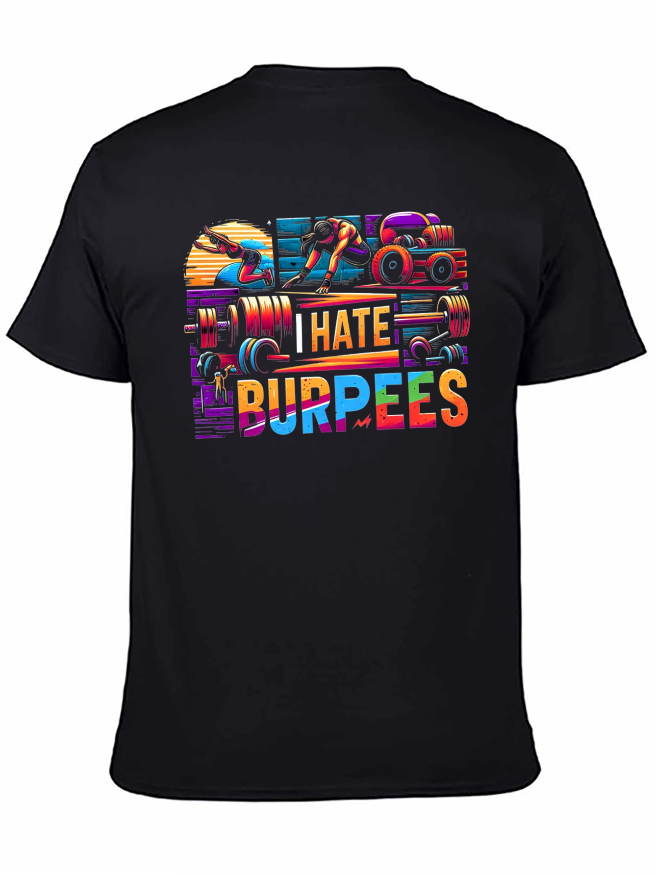 I Hate Burpees Graphic Tee