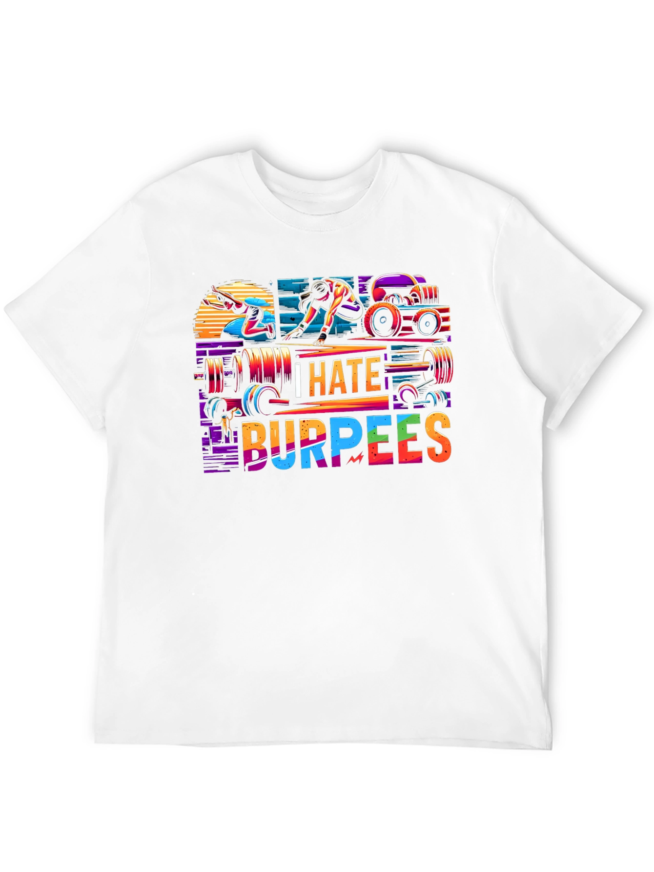 I Hate Burpees Graphic Tee