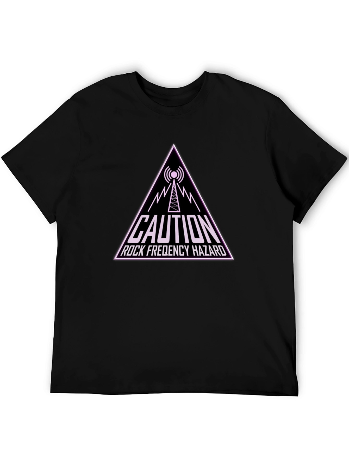 Caution Rock Frequency Hazard T-Shirt