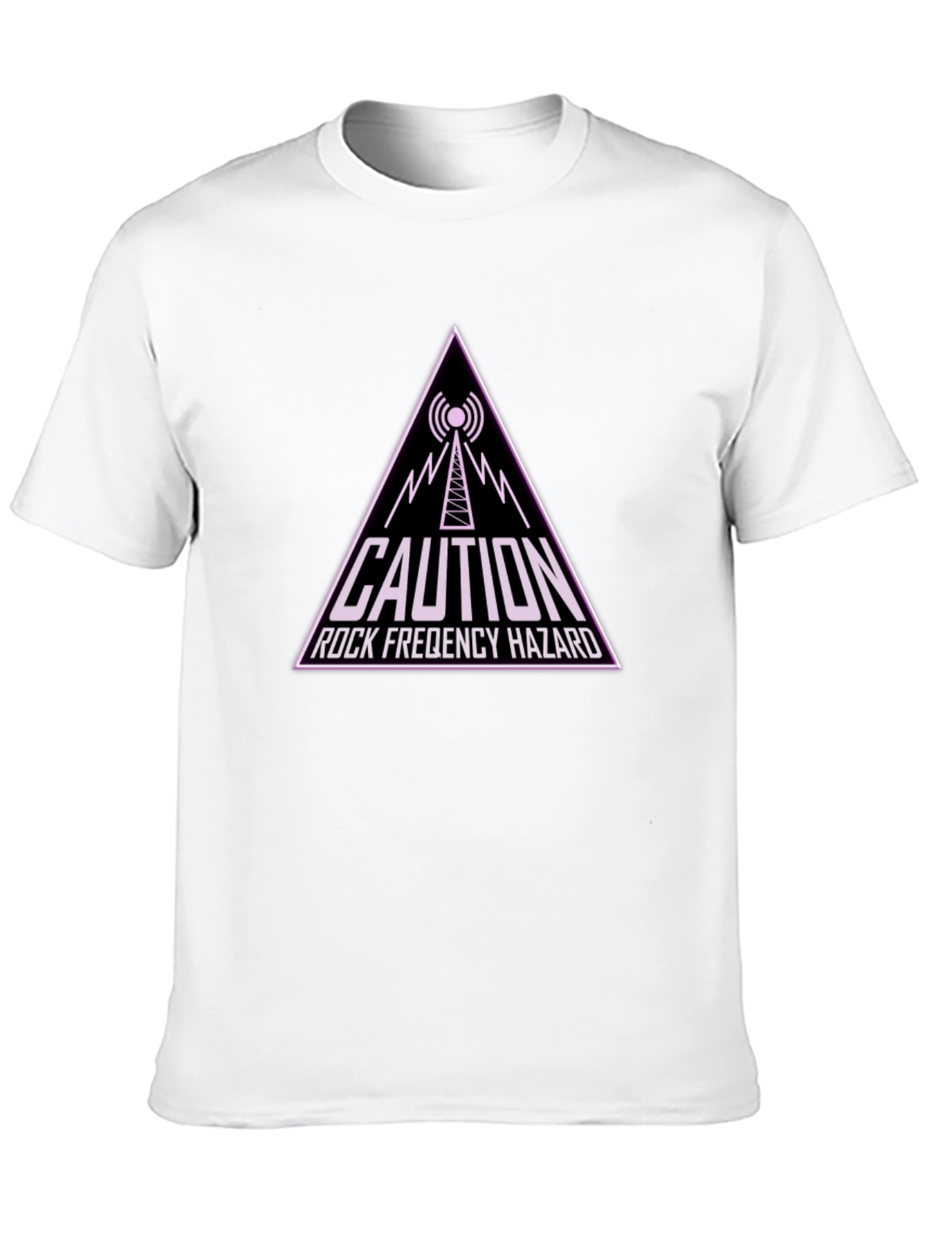 Caution Rock Frequency Hazard T-Shirt