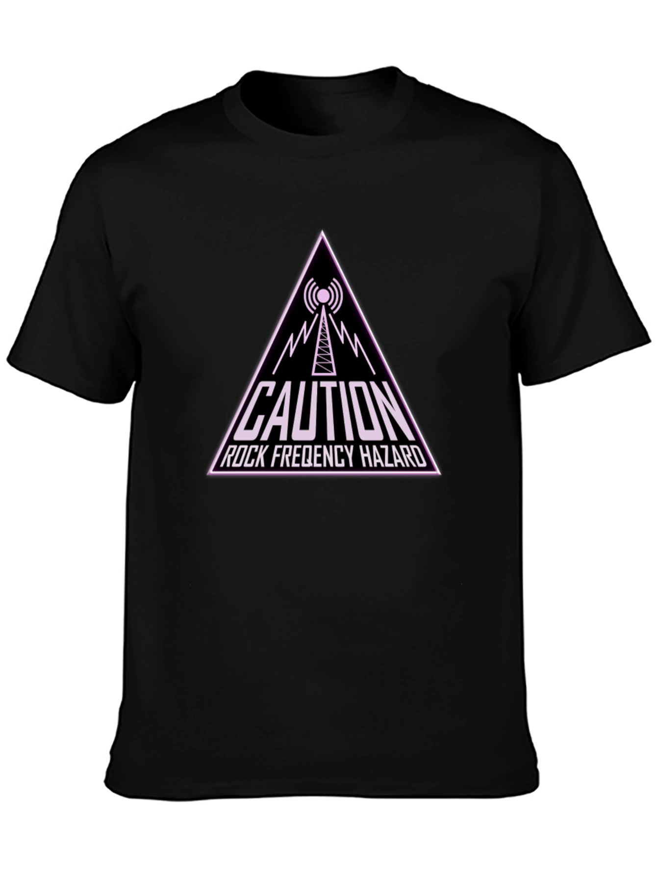 Caution Rock Frequency Hazard T-Shirt