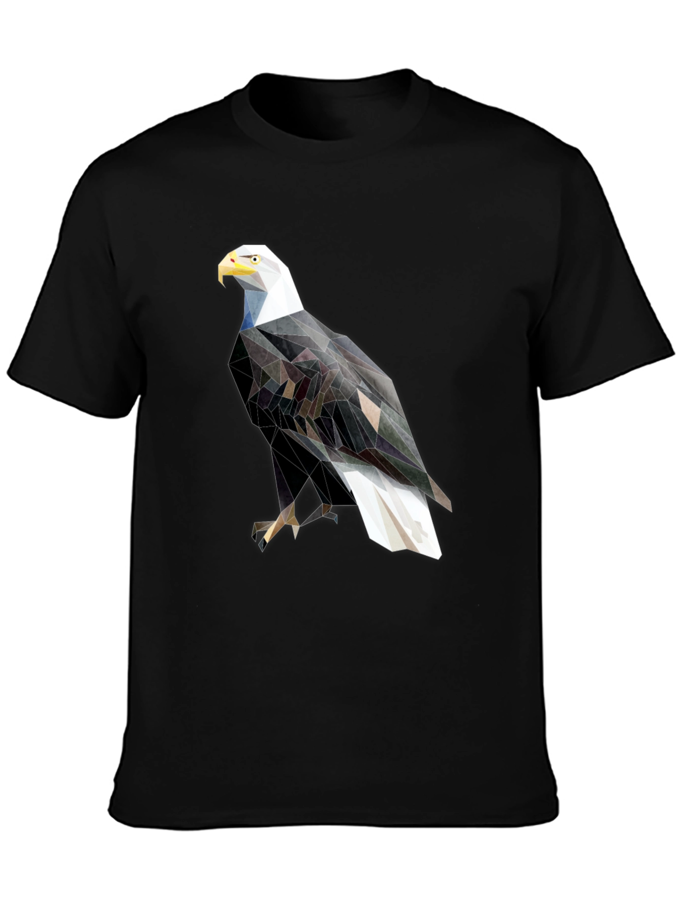 Geometric Eagle Graphic T-Shirt