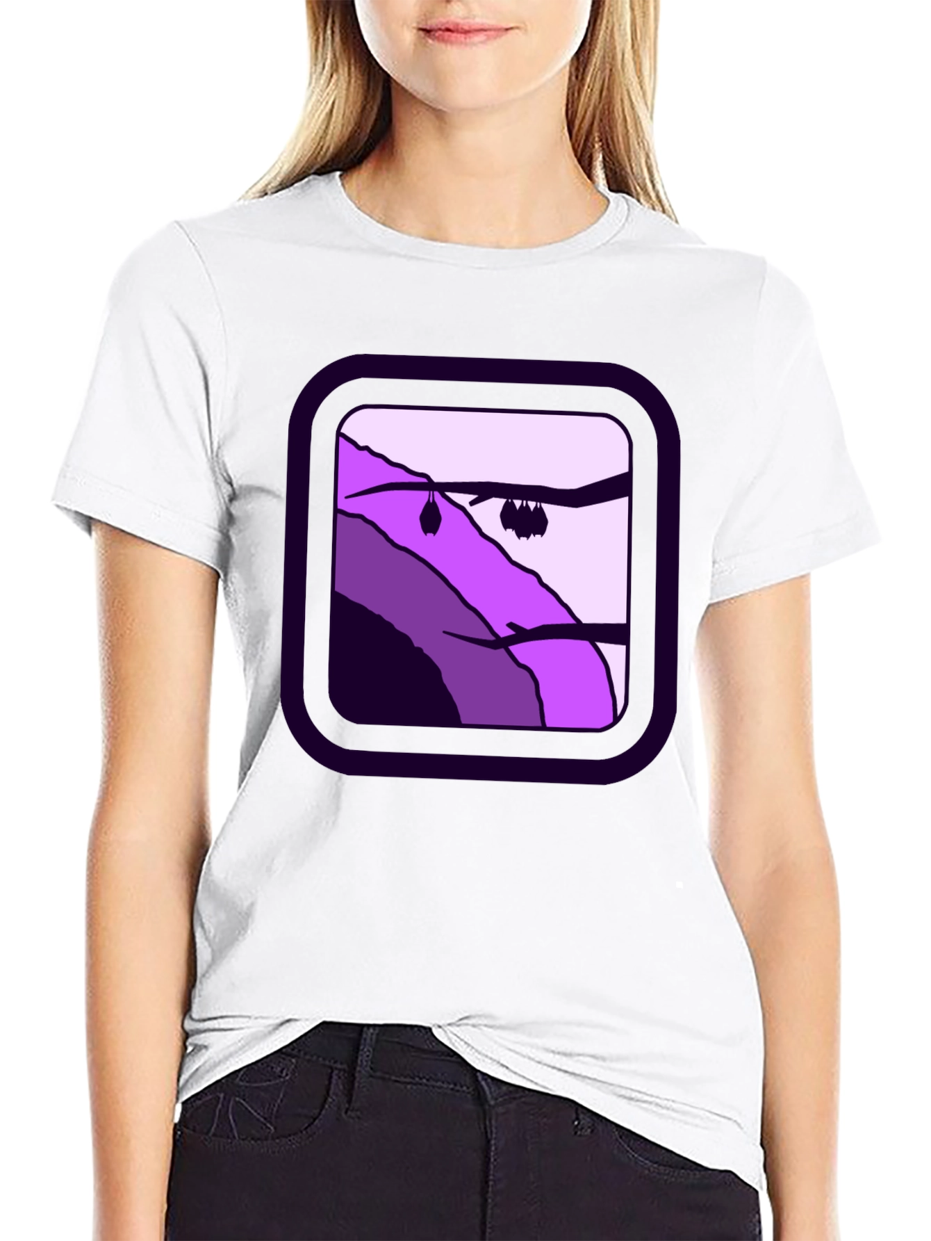 Bat Cave Graphic Tee - Unisex Black Cotton T-Shirt