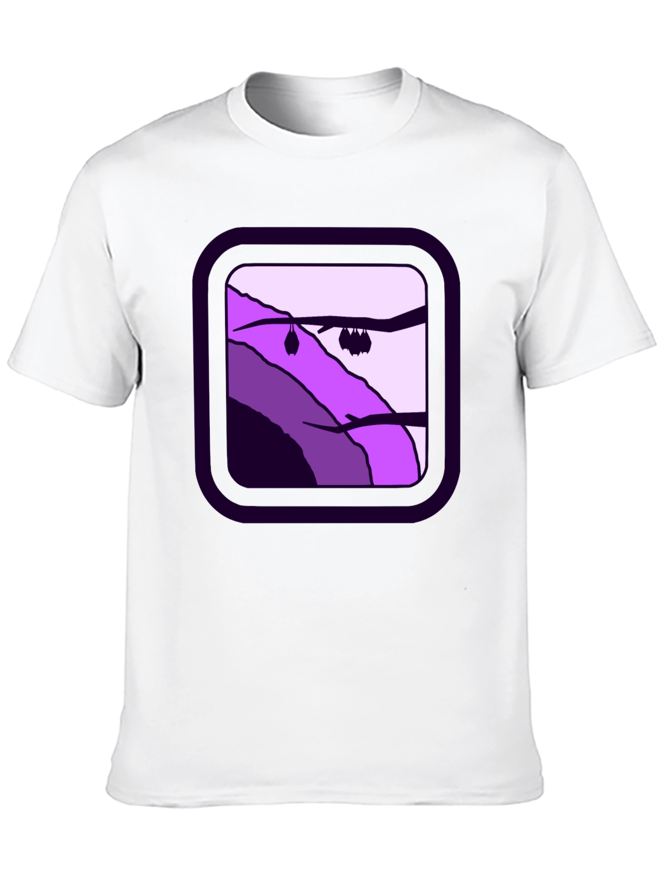Bat Cave Graphic Tee - Unisex Black Cotton T-Shirt