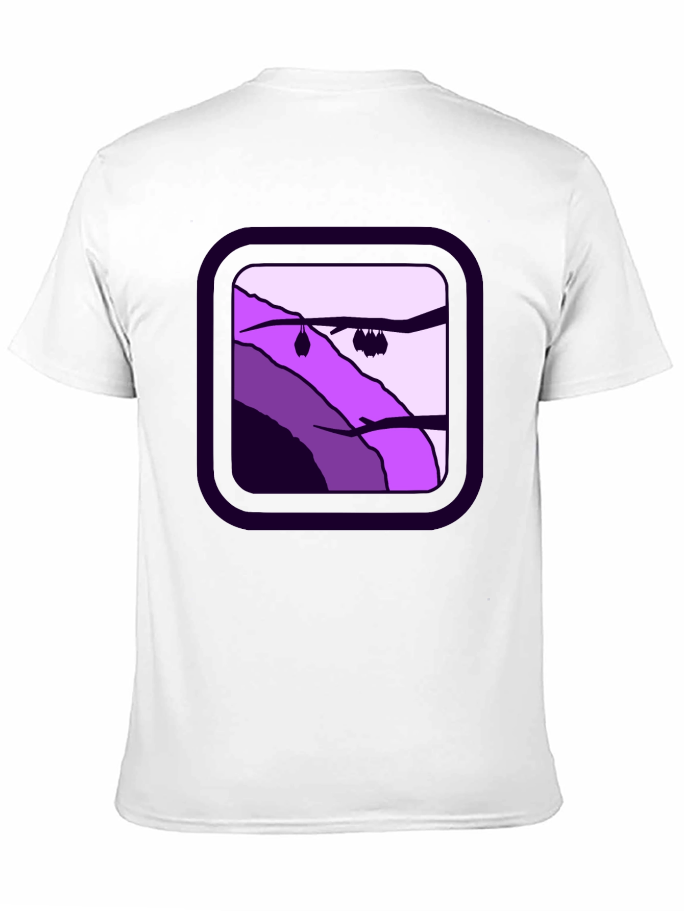 Bat Cave Graphic Tee - Unisex Black Cotton T-Shirt