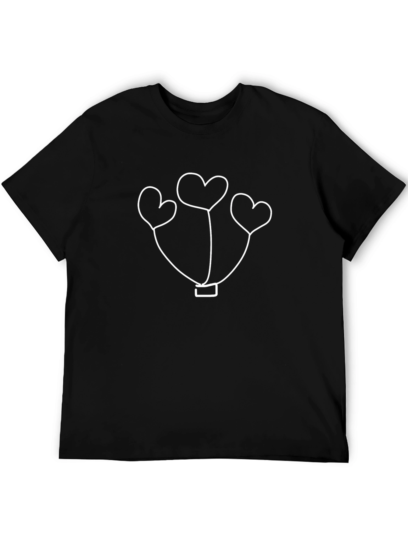 Heart Balloons Graphic T-Shirt