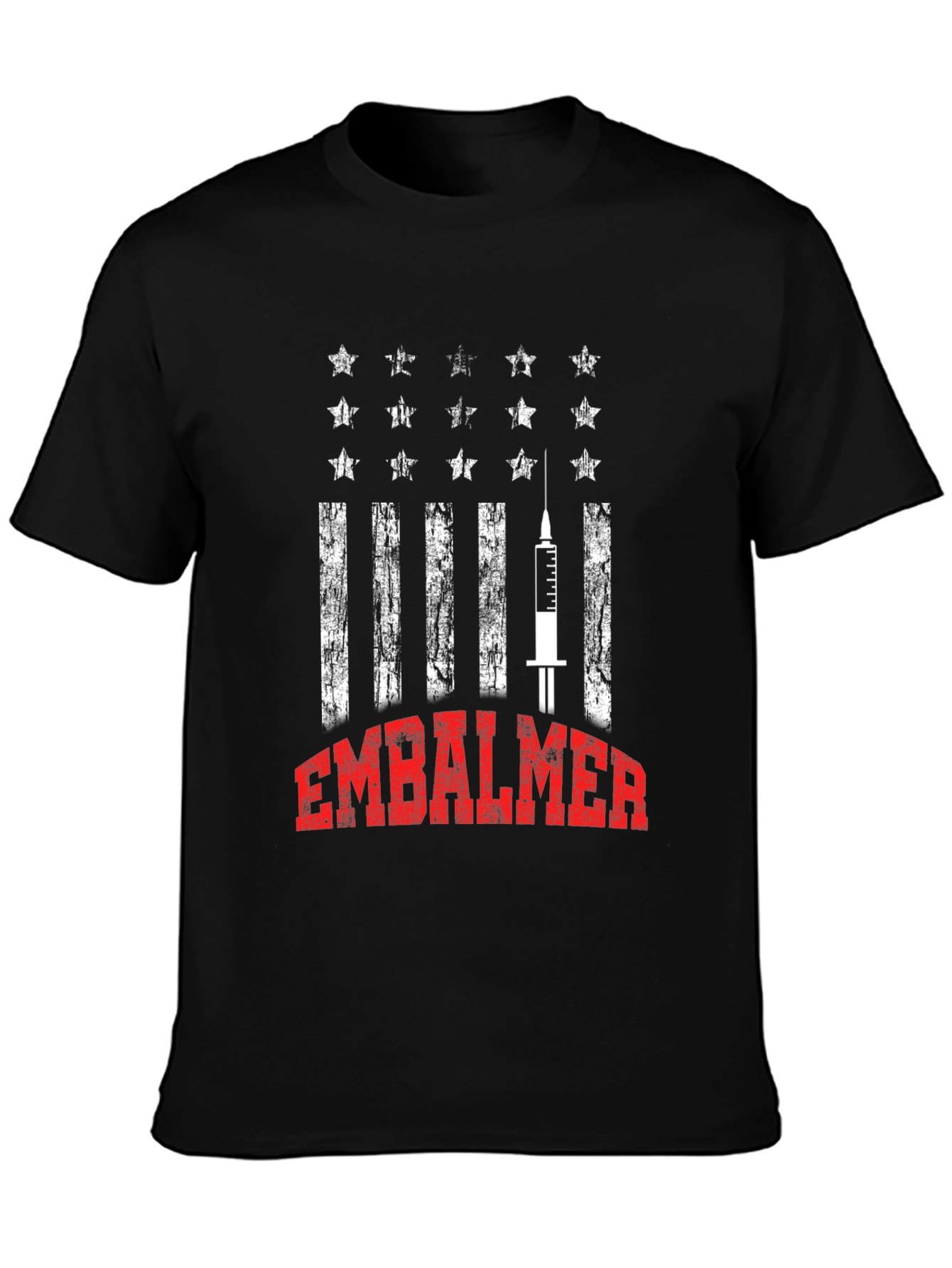 Embalmer American Flag Style T-Shirt