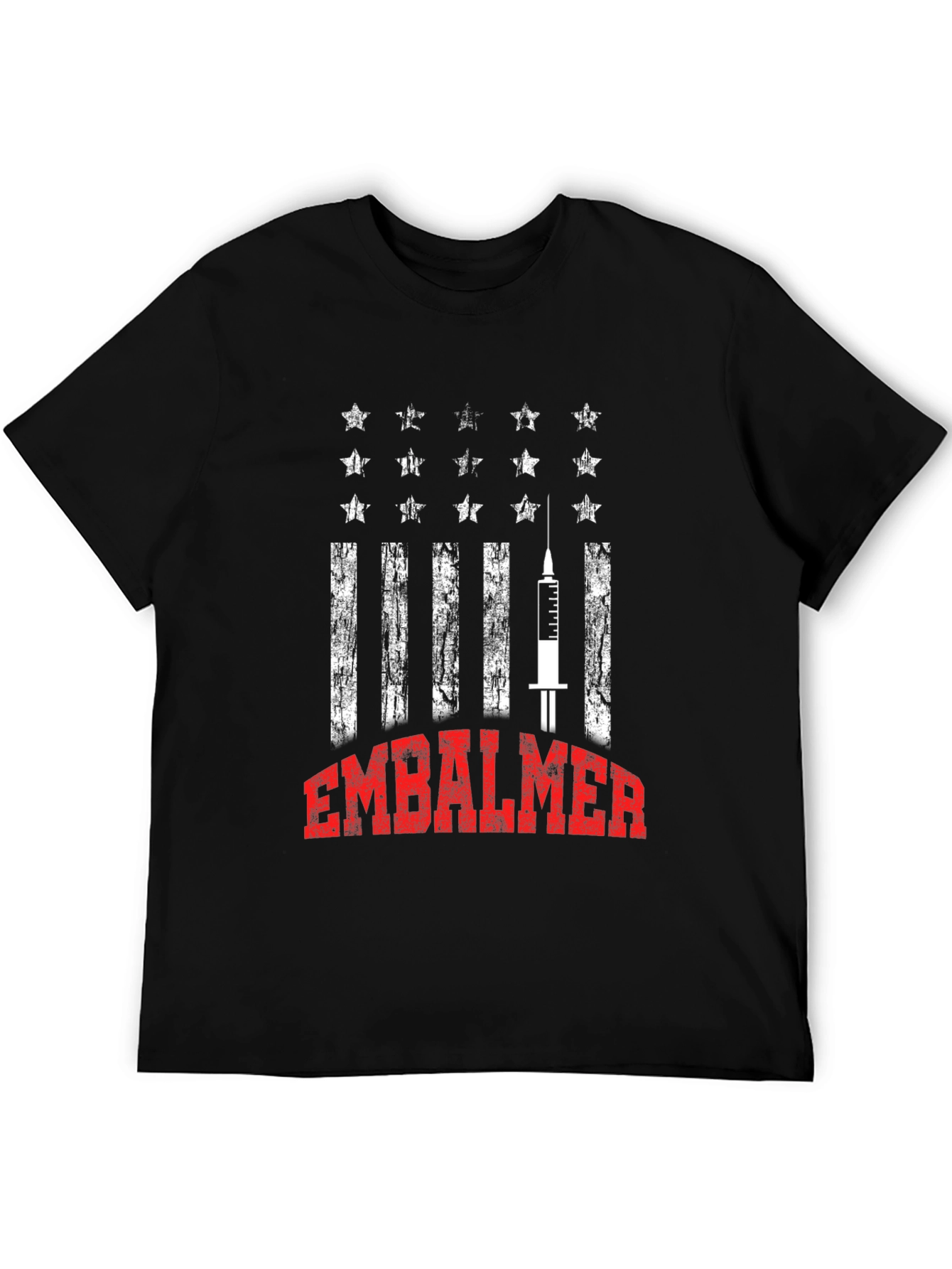 Embalmer American Flag Style T-Shirt