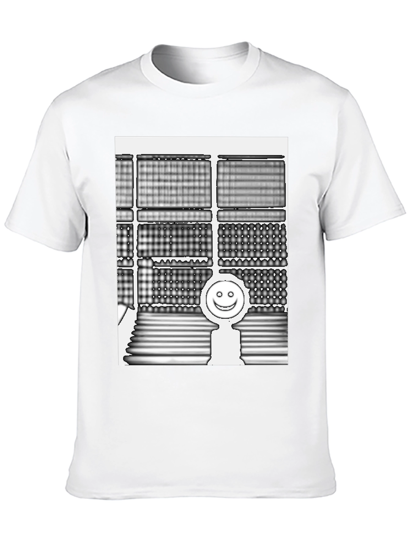 Modern Art Graphic Tee - Unisex Black T-Shirt