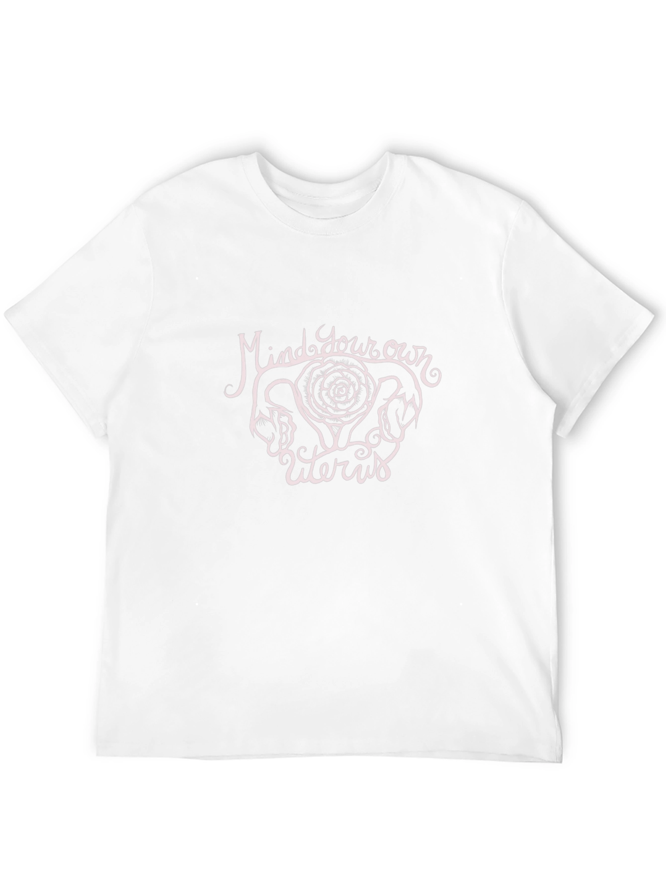 Mind Your Own Uterus Graphic Tee - Pro Choice