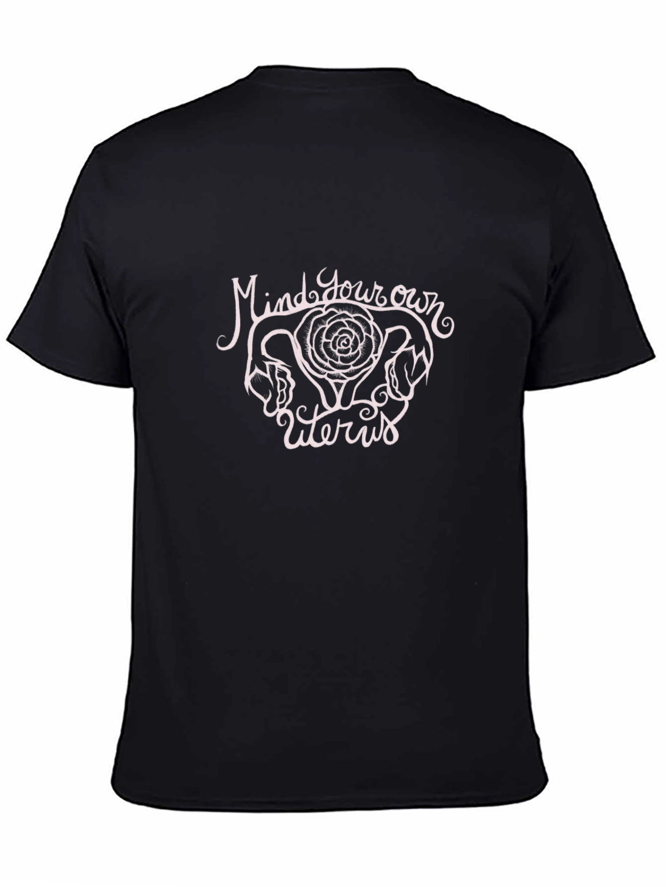 Mind Your Own Uterus Graphic Tee - Pro Choice
