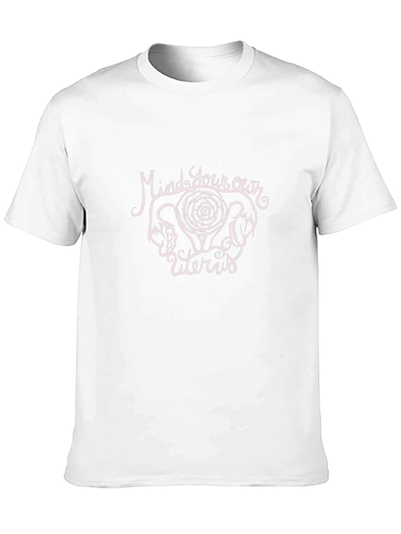 Mind Your Own Uterus Graphic Tee - Pro Choice