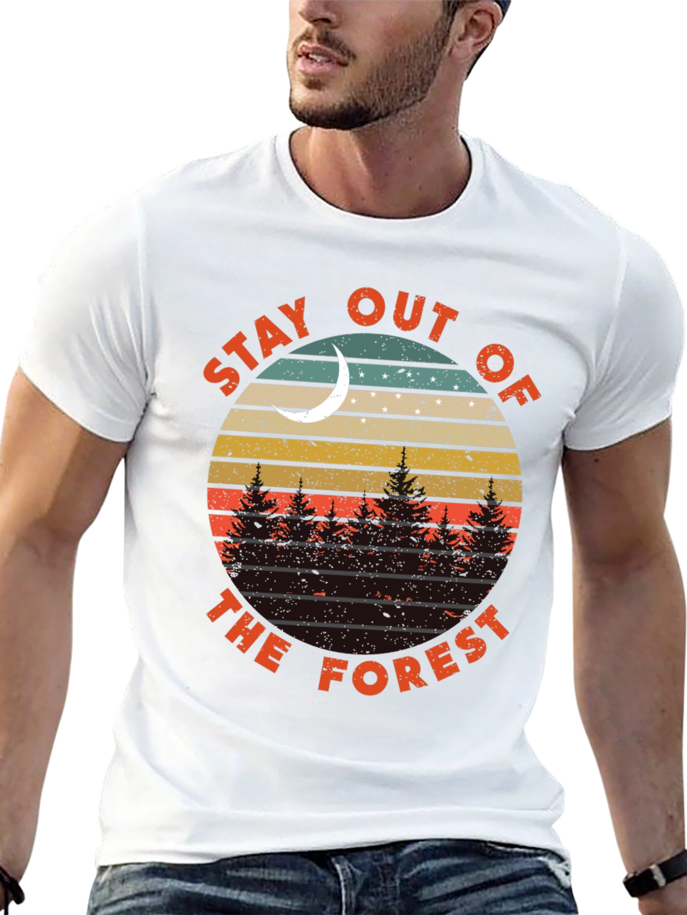Stay Out of the Forest Graphic T-Shirt