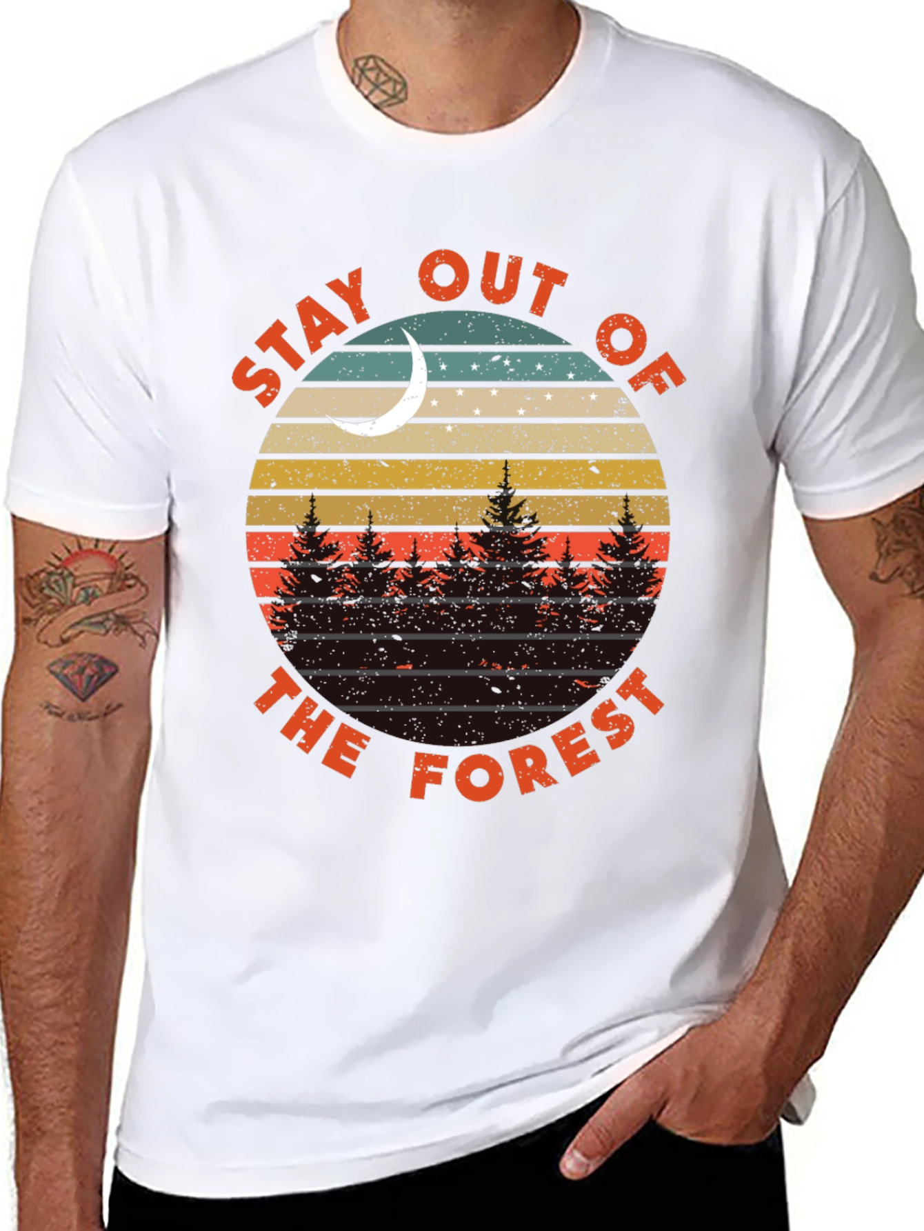 Stay Out of the Forest Graphic T-Shirt