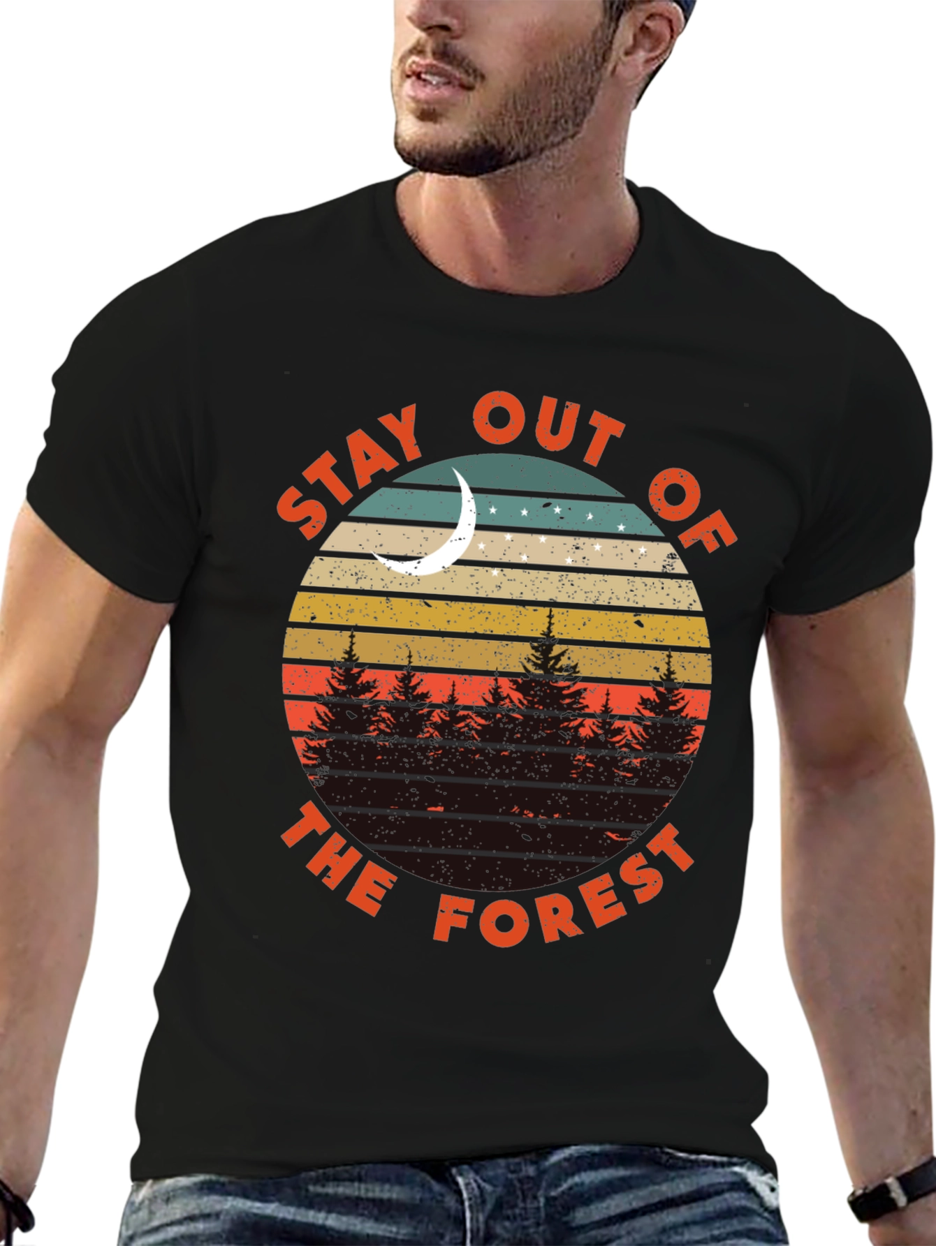 Stay Out of the Forest Graphic T-Shirt