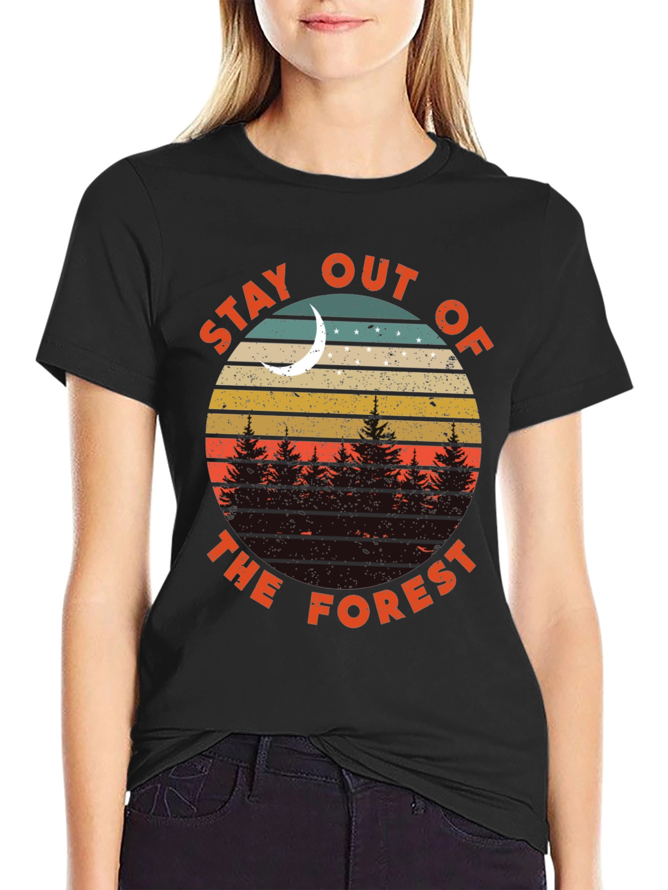 Stay Out of the Forest Graphic T-Shirt
