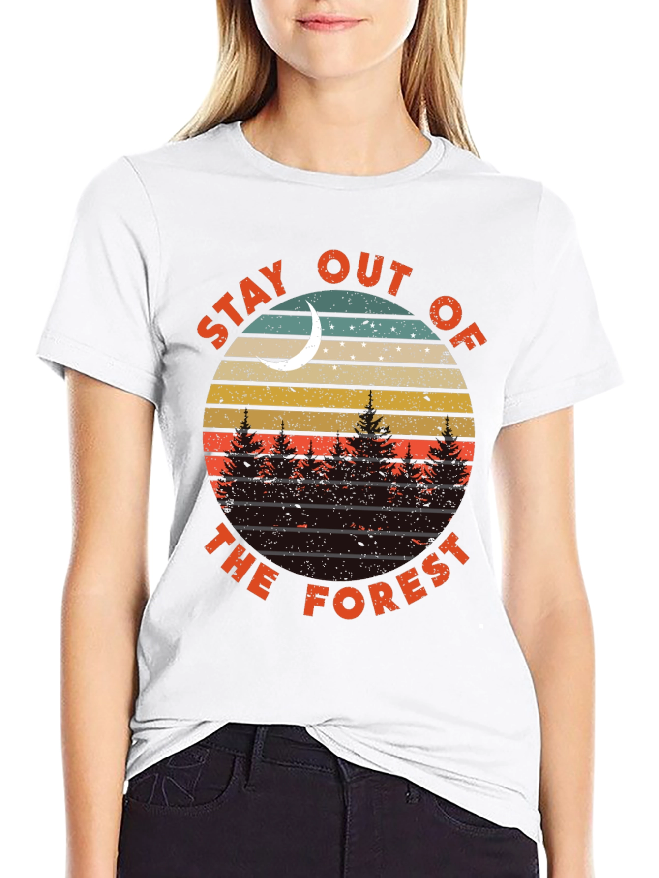 Stay Out of the Forest Graphic T-Shirt