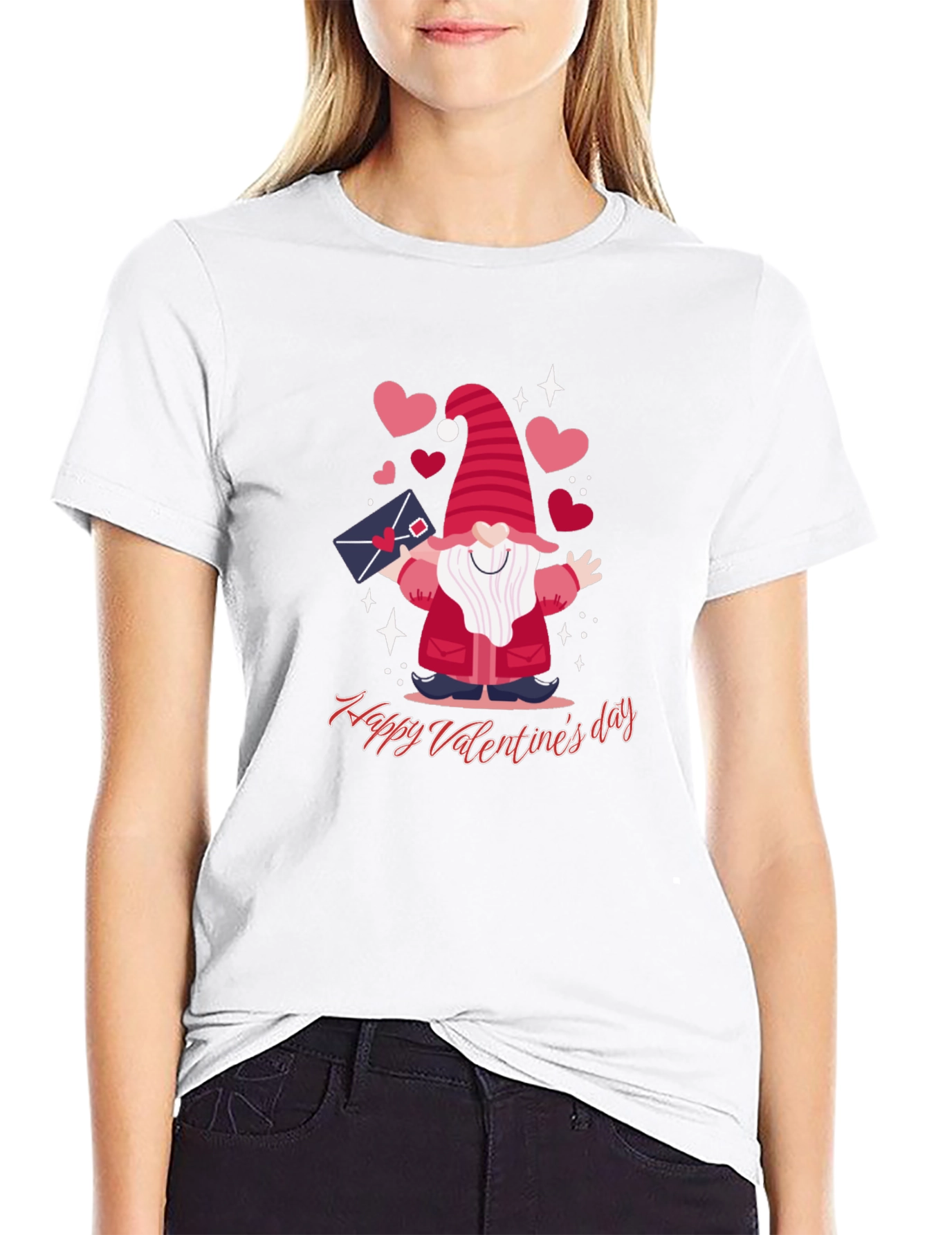Valentines Gnome T-Shirt - Love Day Tee