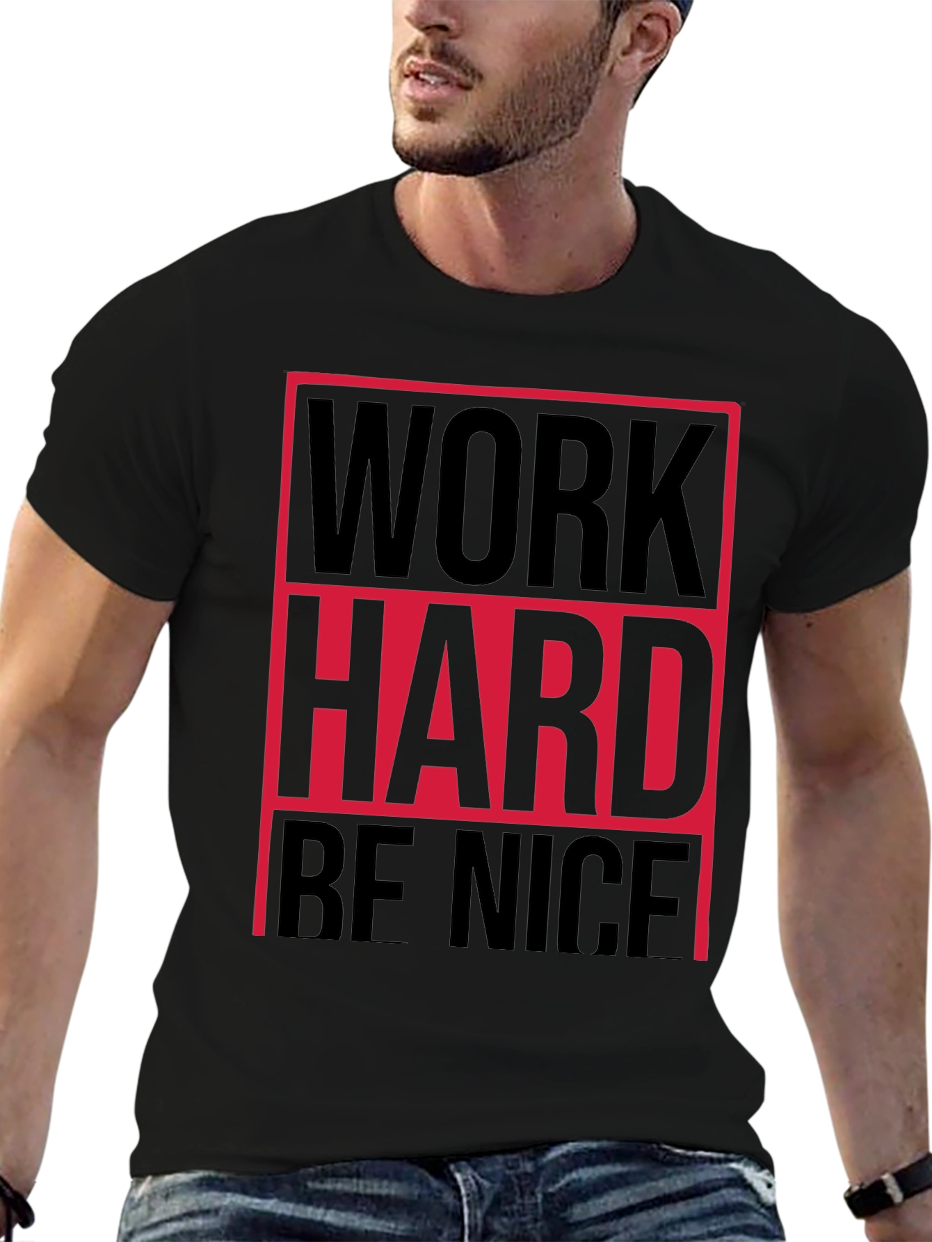 Work Hard Be Nice Graphic Tee