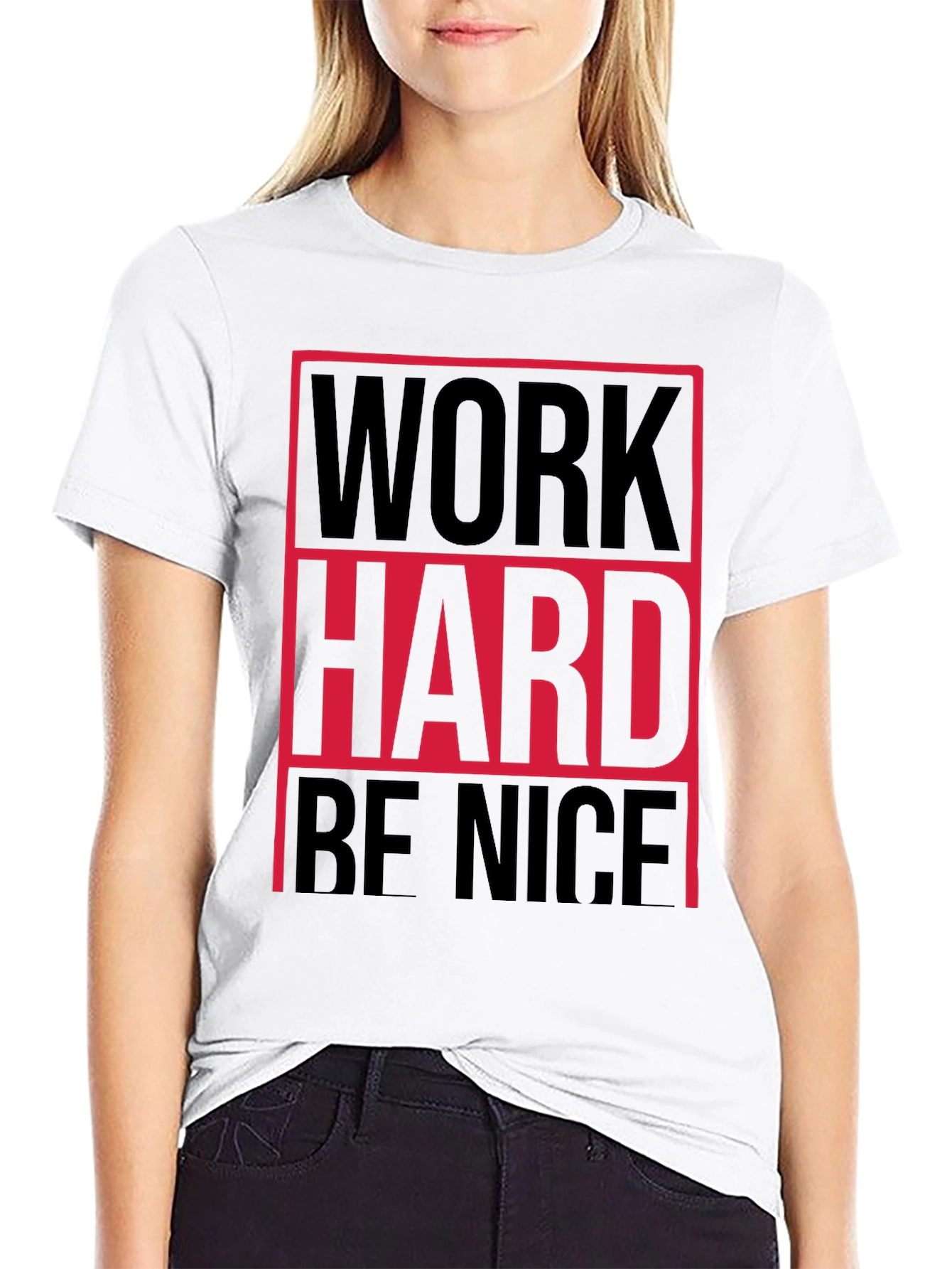 Work Hard Be Nice Graphic Tee