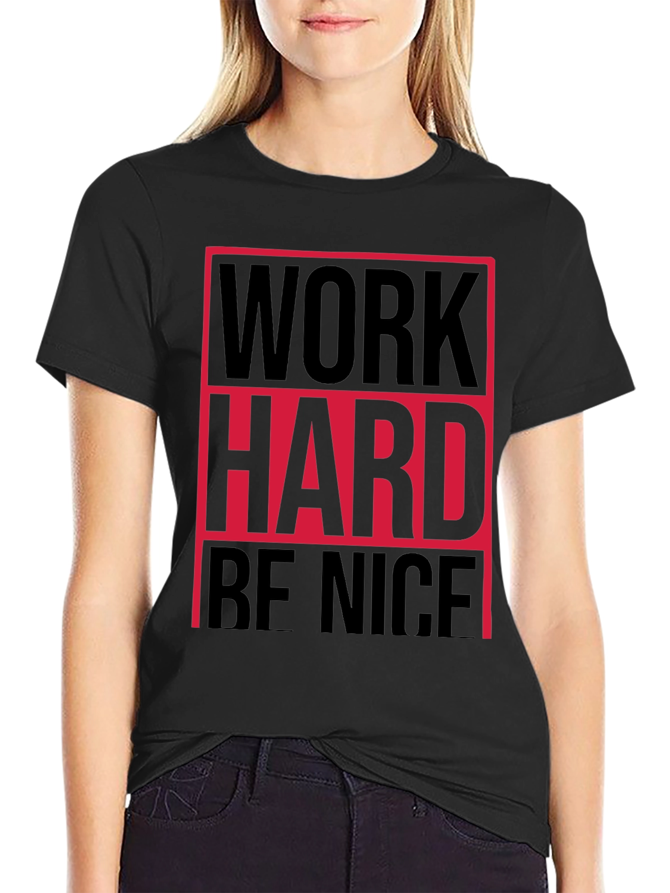 Work Hard Be Nice Graphic Tee