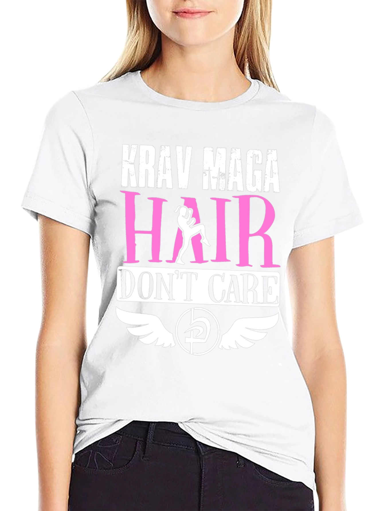 Krav Maga Hair Dont Care T-Shirt Martial Arts