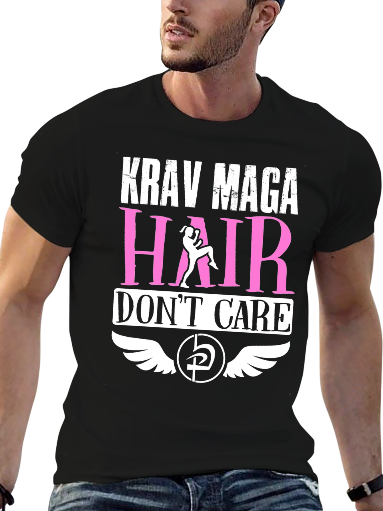 Krav Maga Hair Dont Care T-Shirt Martial Arts