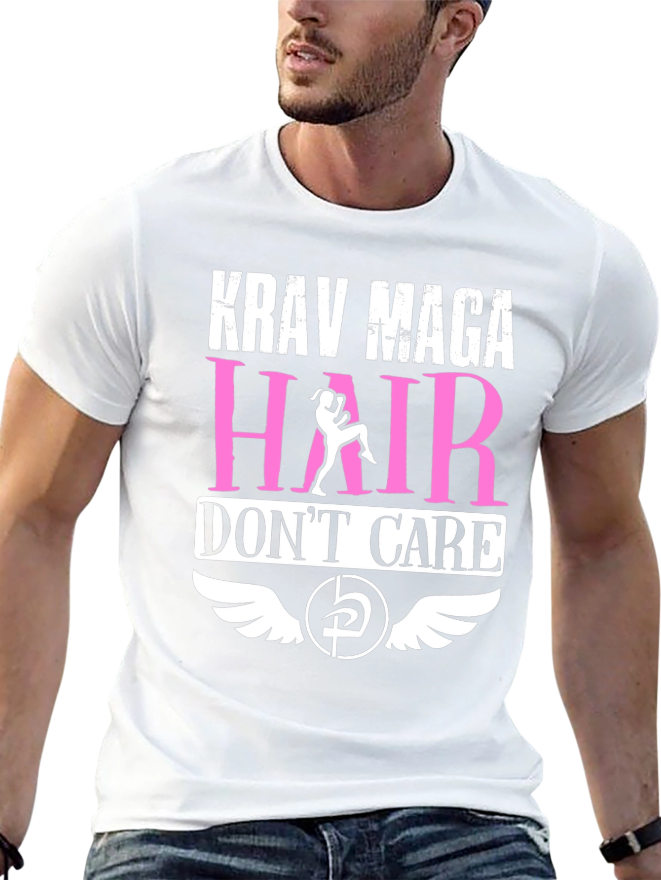 Krav Maga Hair Dont Care T-Shirt Martial Arts