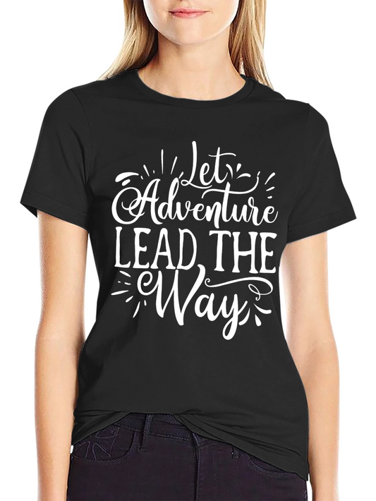 Adventure Graphic Tee - Let Adventure Lead the Way Shirt