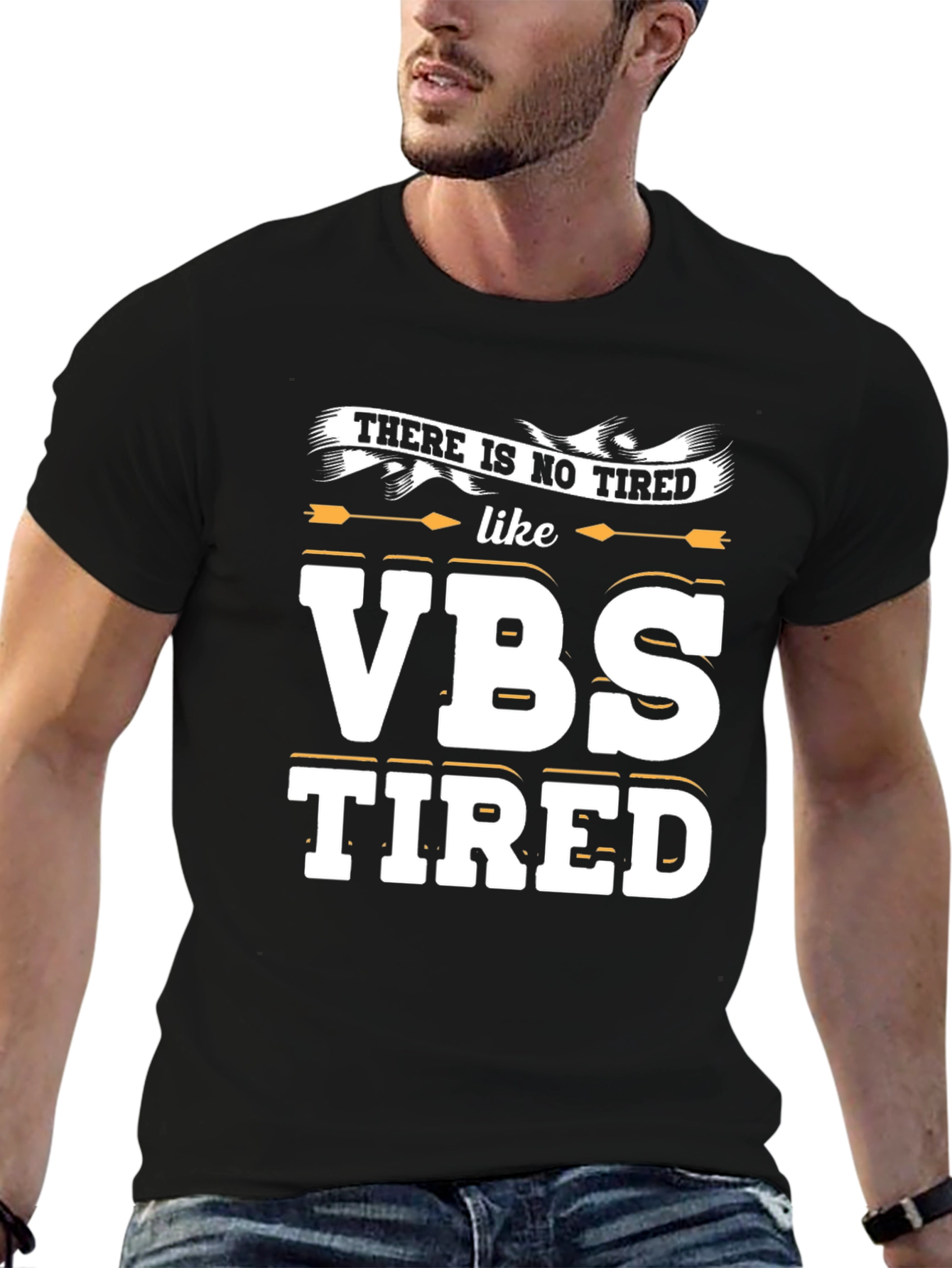 VBS Tired Graphic Tee - Vacation Bible School T-Shirt