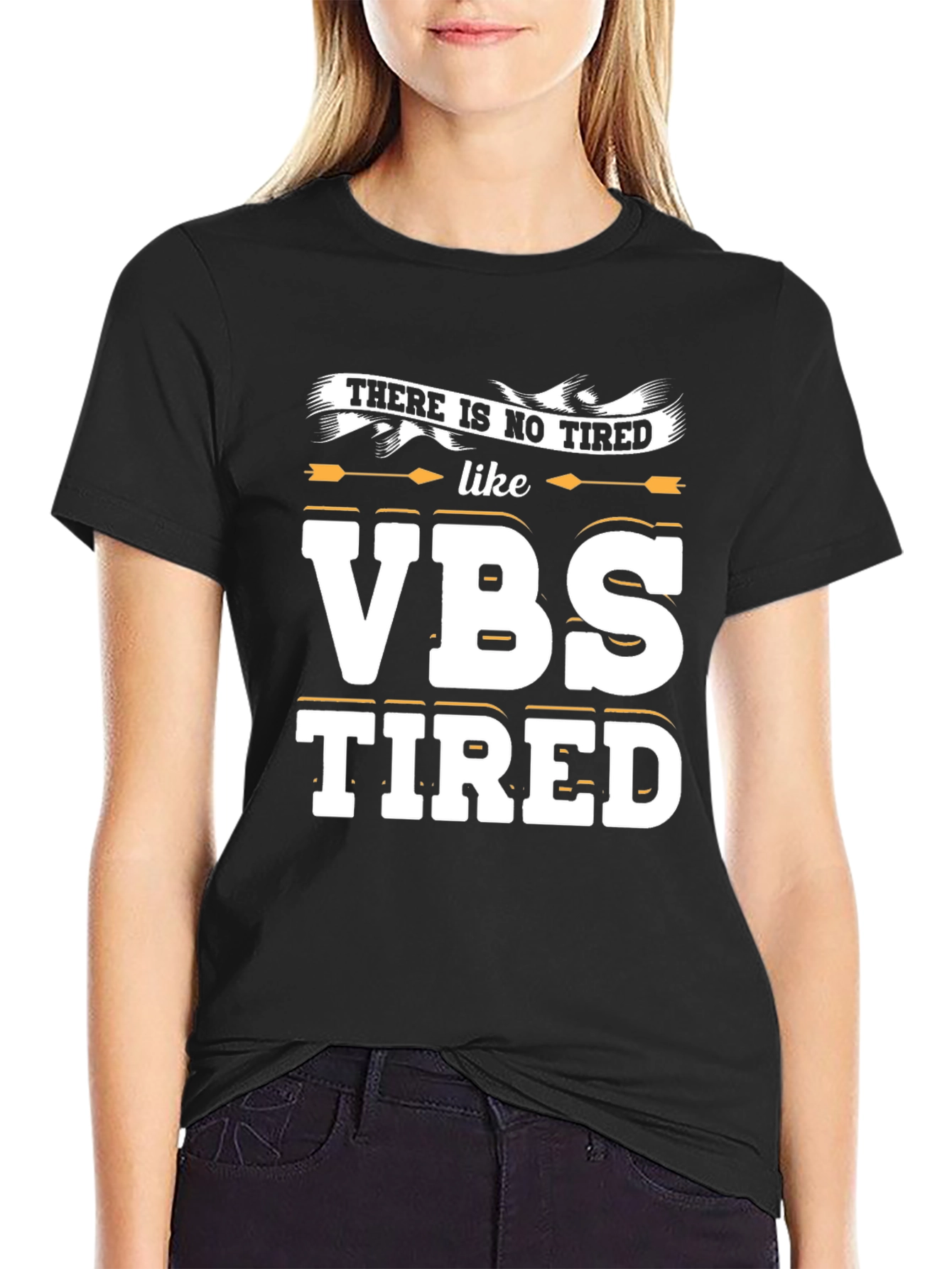 VBS Tired Graphic Tee - Vacation Bible School T-Shirt