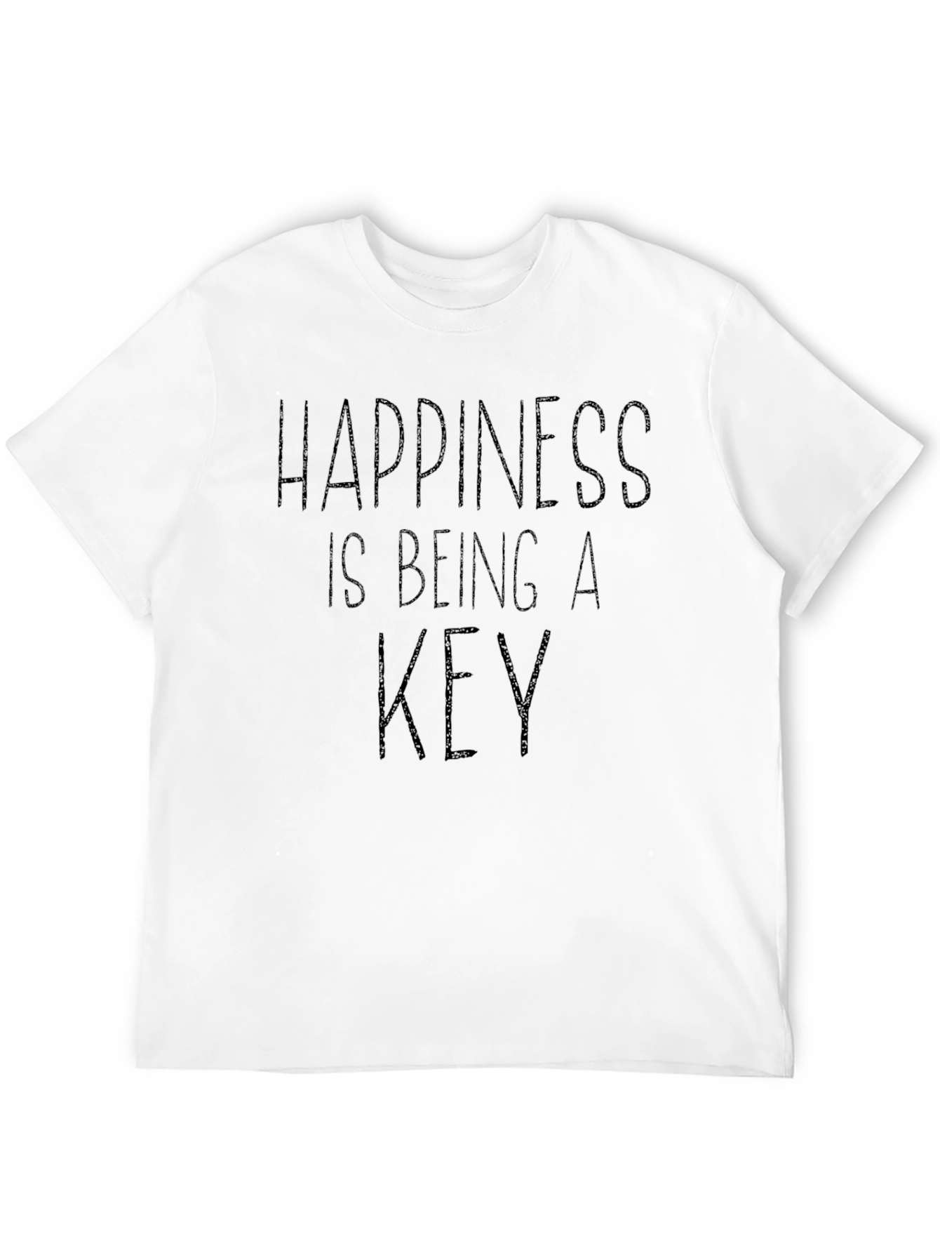 Happiness is Being a Key T-Shirt - Black