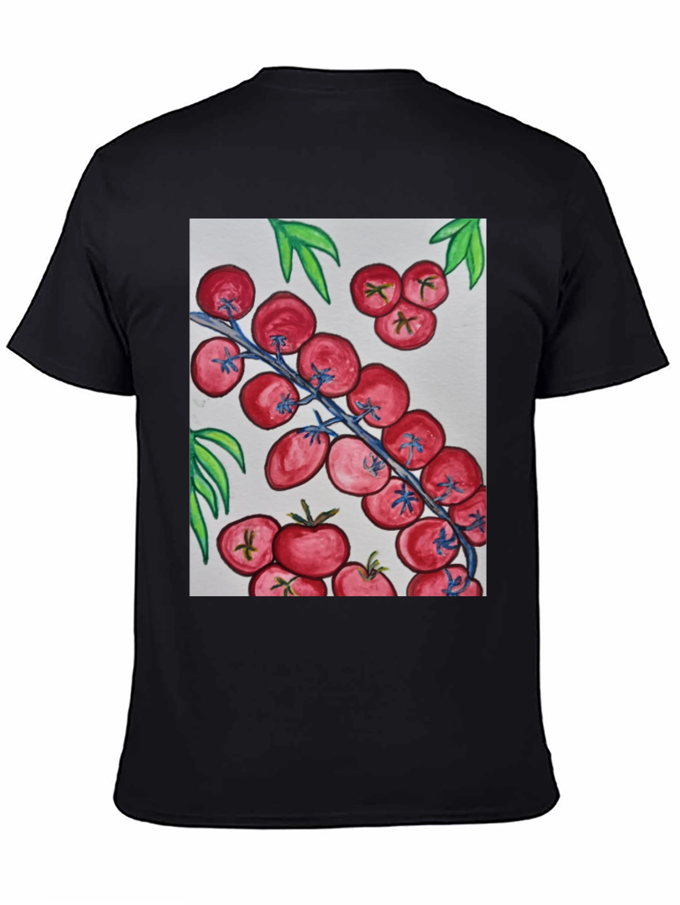 Tomato Vine Graphic Tee - Fresh & Fun!