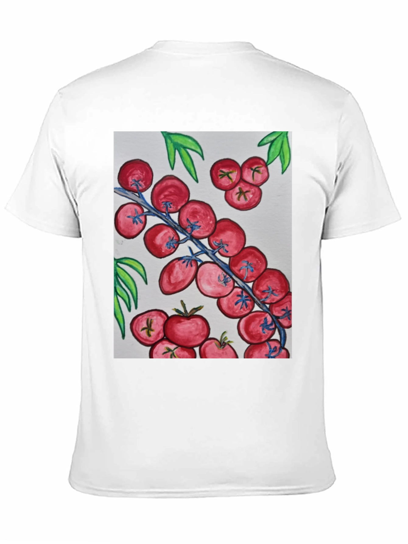 Tomato Vine Graphic Tee - Fresh & Fun!