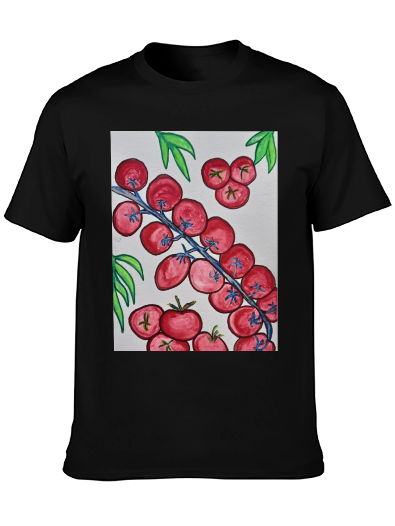 Tomato Vine Graphic Tee - Fresh & Fun!