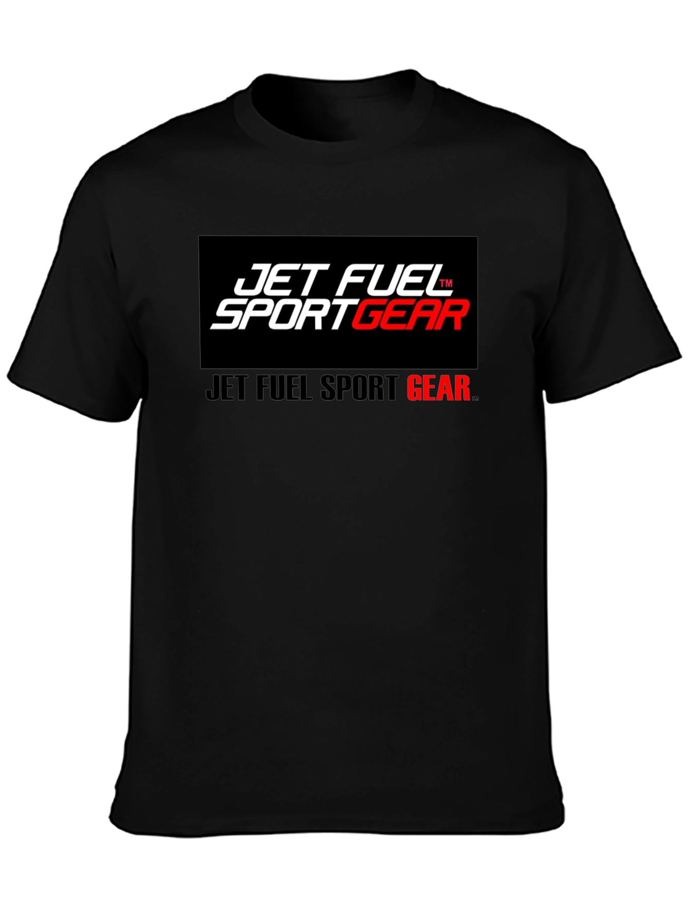 Jet Fuel Sport Gear Black T-Shirt