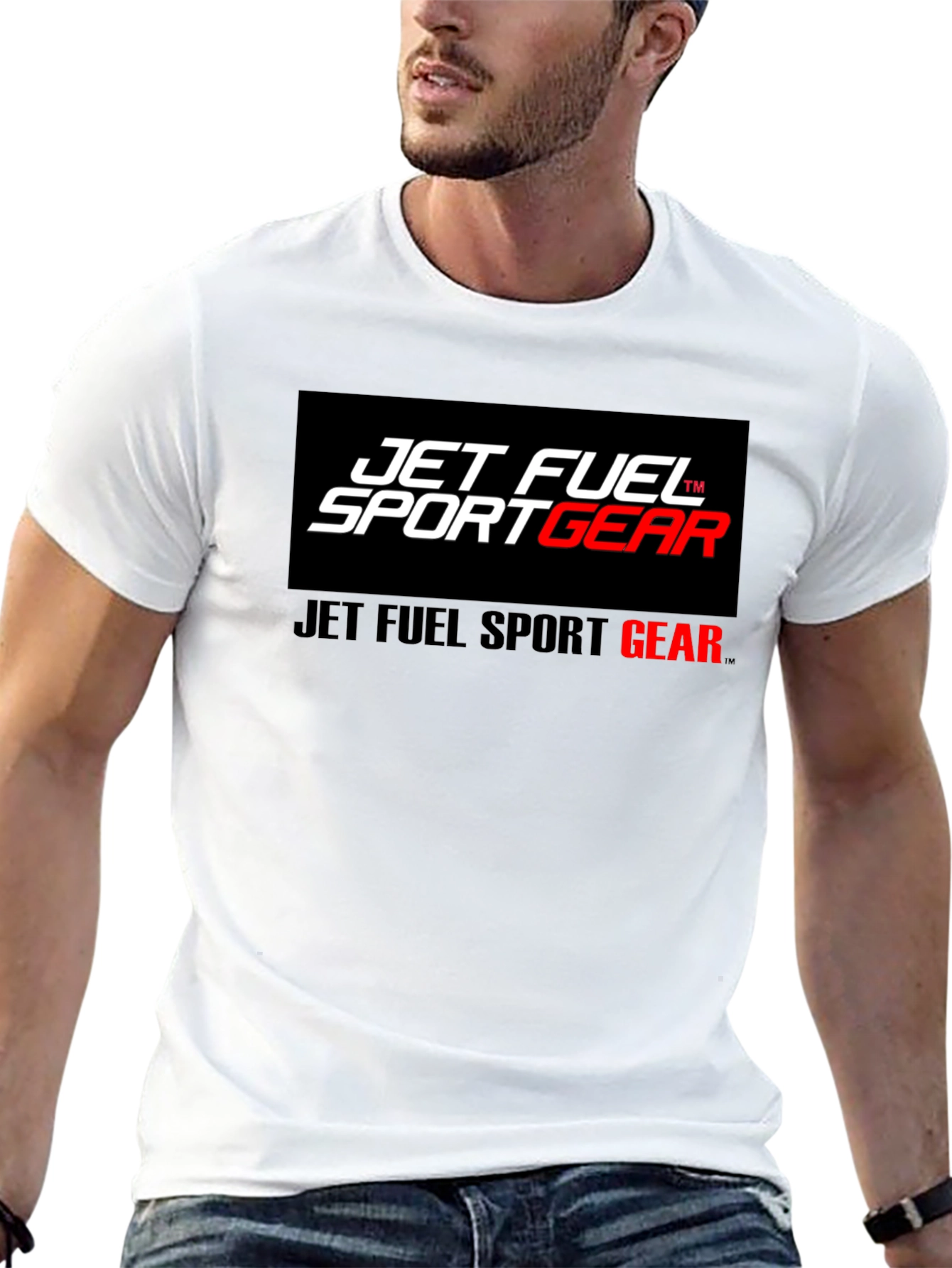 Jet Fuel Sport Gear Black T-Shirt