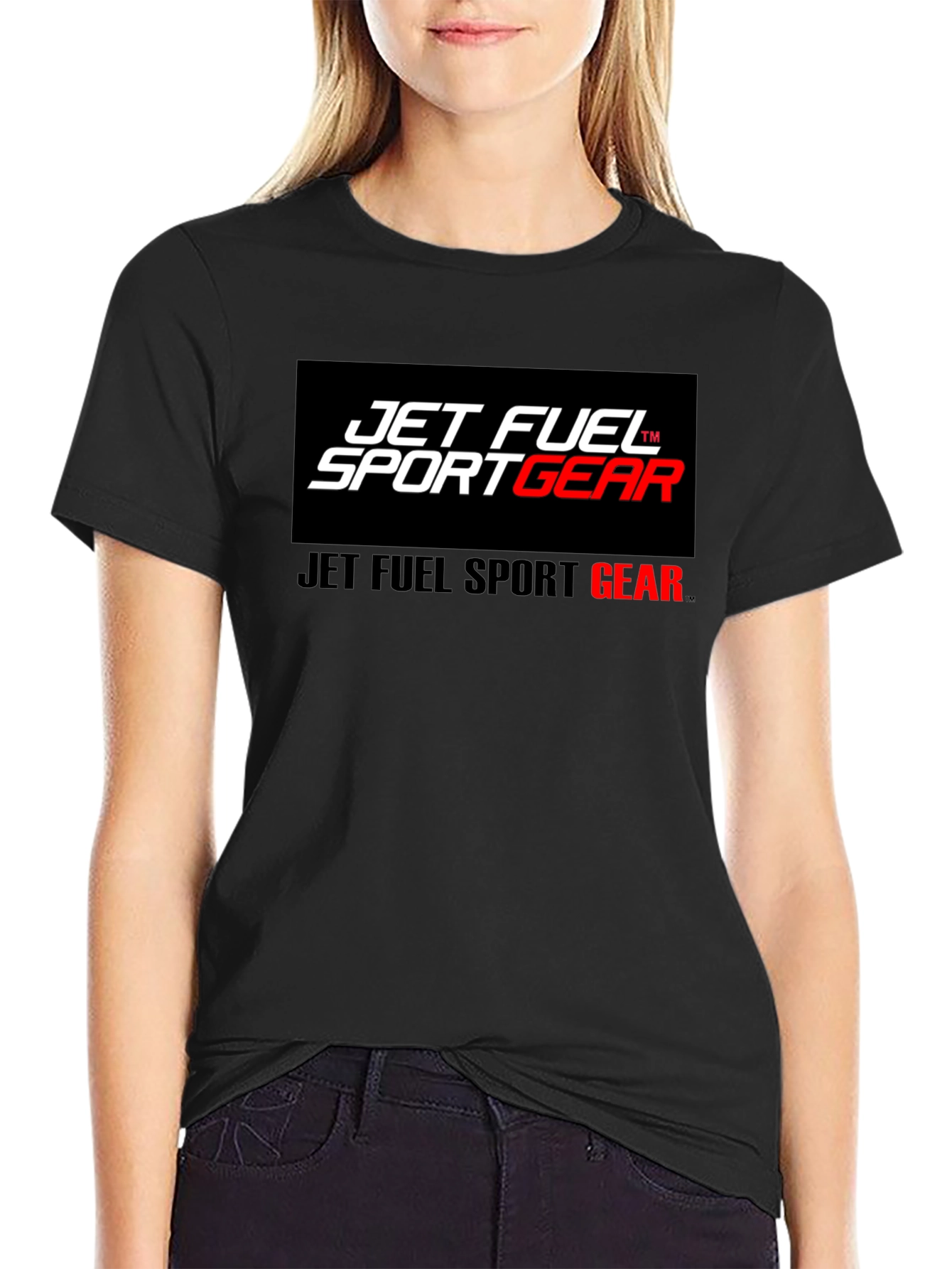 Jet Fuel Sport Gear Black T-Shirt