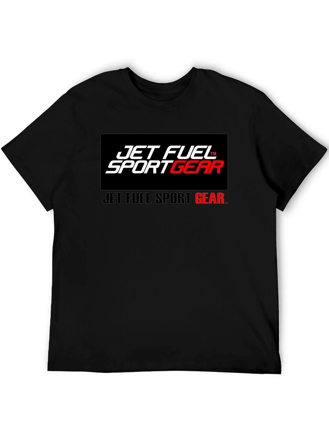 Jet Fuel Sport Gear Black T-Shirt