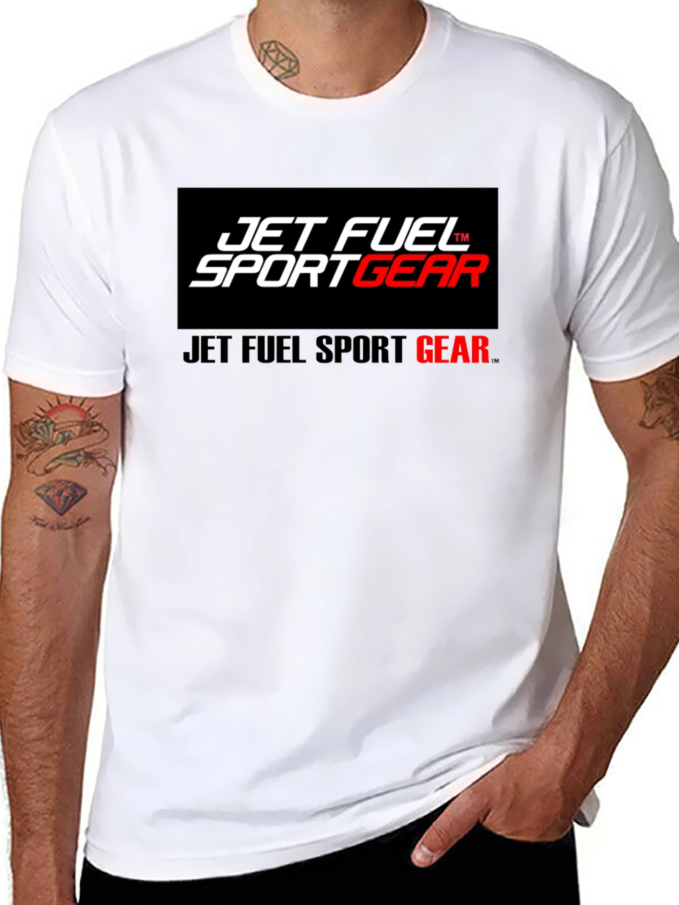 Jet Fuel Sport Gear Black T-Shirt