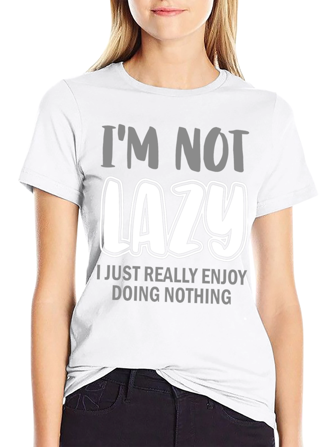 Im Not Lazy Graphic Tee