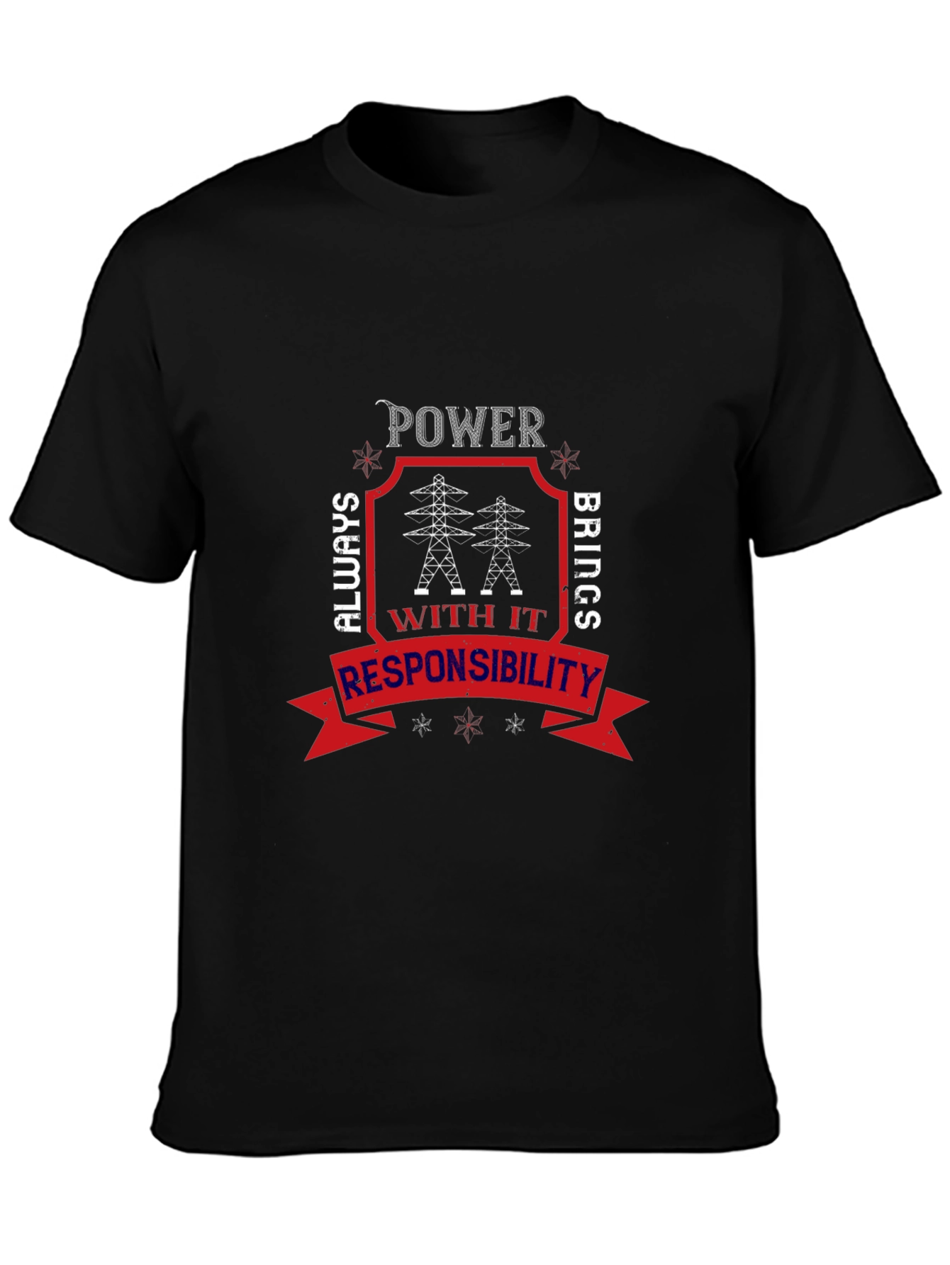 Power & Responsibility Graphic Tee