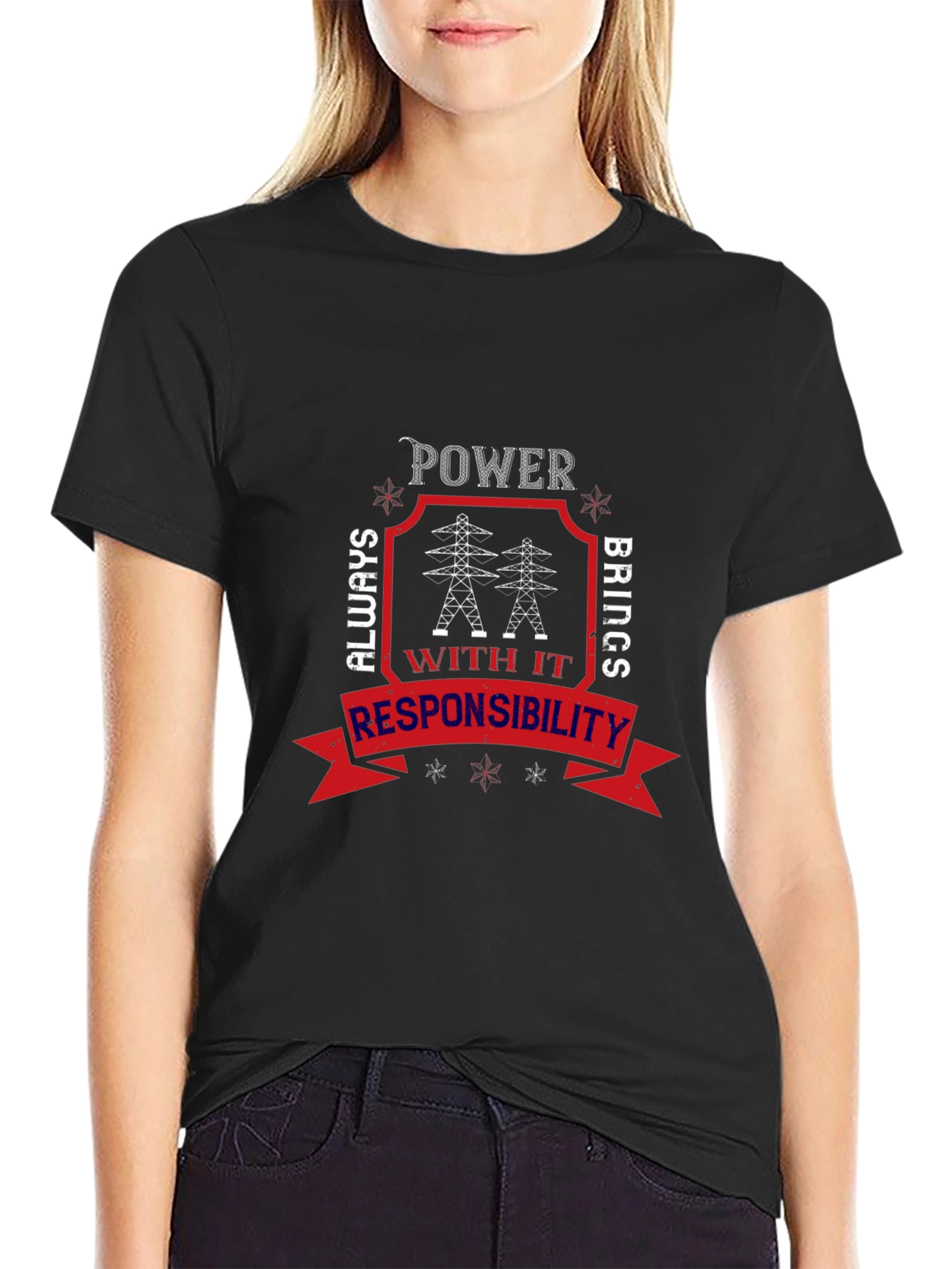 Power & Responsibility Graphic Tee