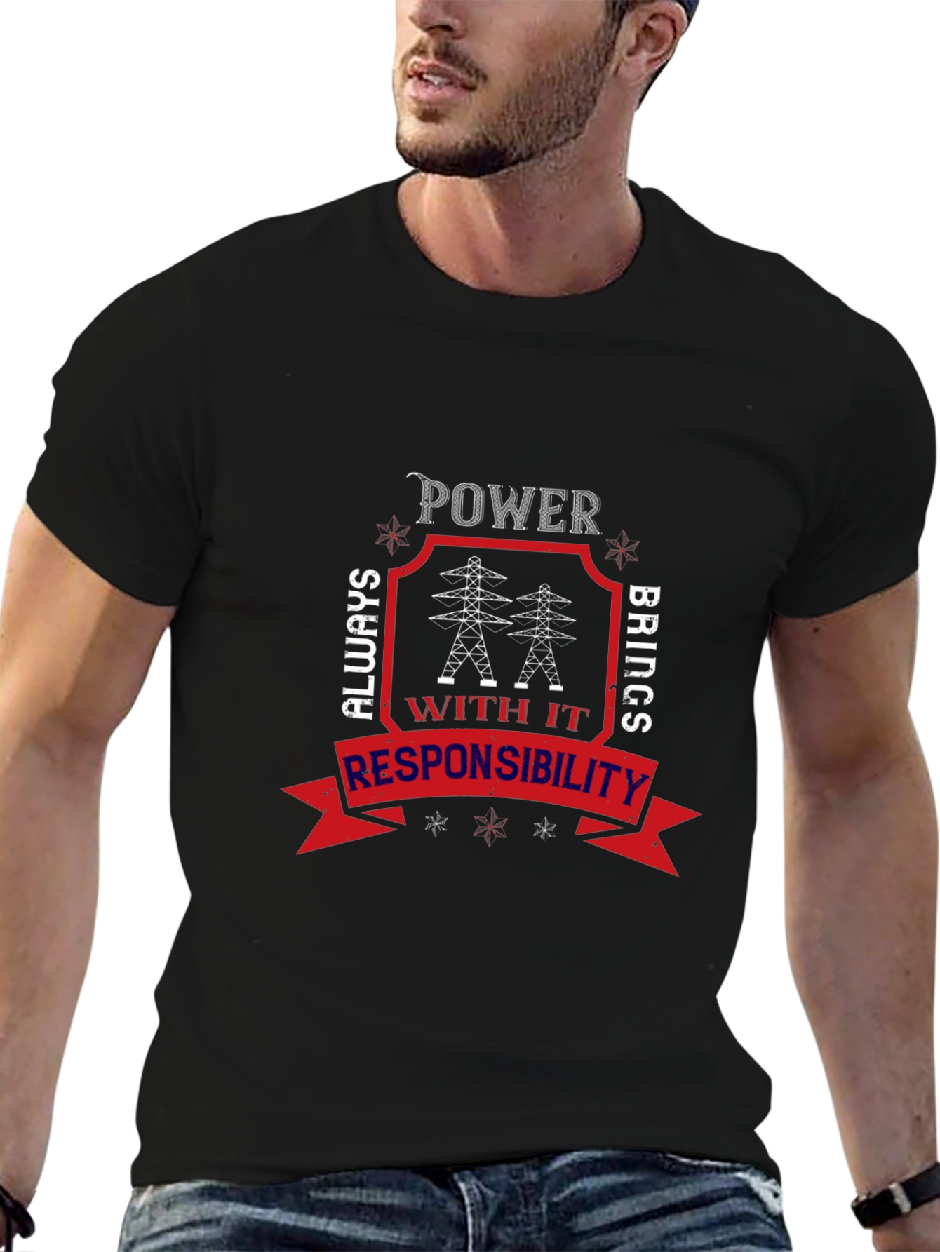 Power & Responsibility Graphic Tee
