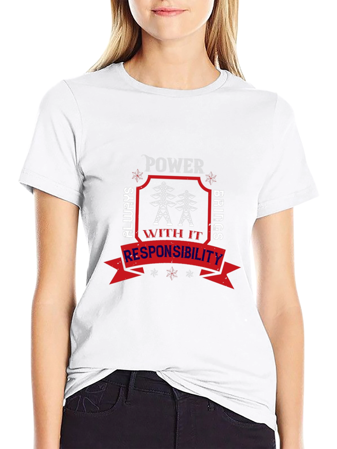 Power & Responsibility Graphic Tee