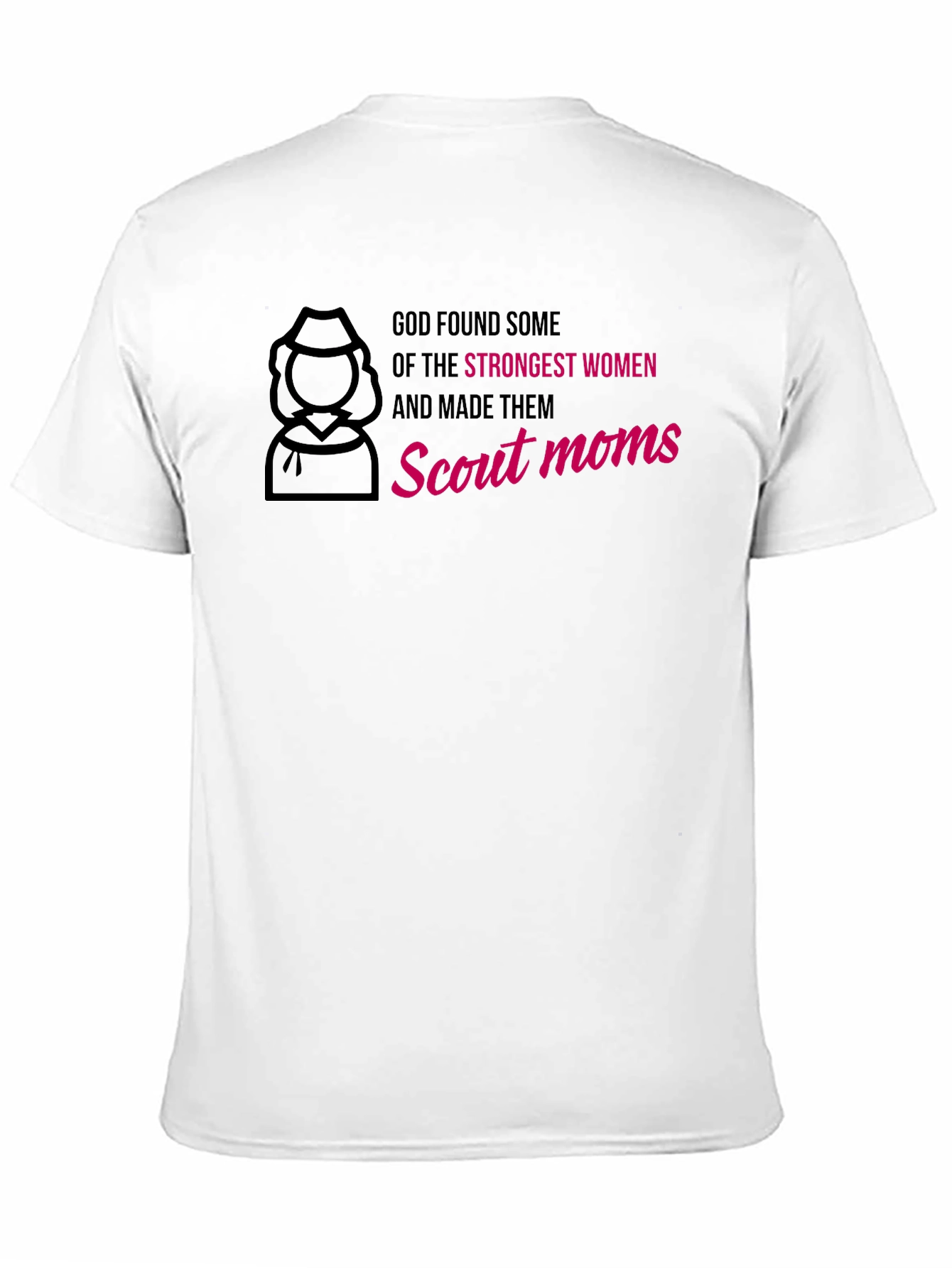 Scout Moms T-Shirt - Strongest Women Graphic Tee