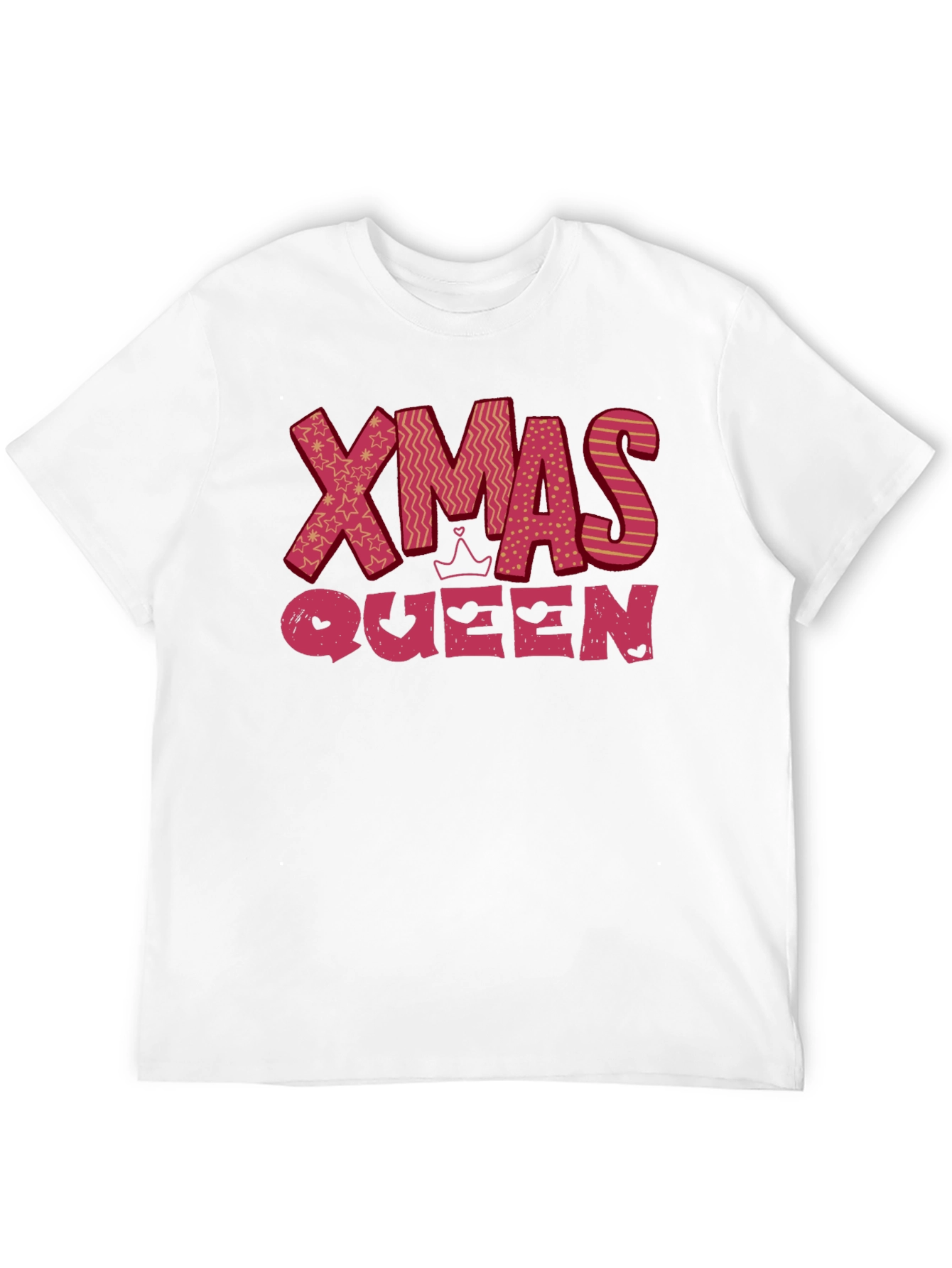 XMAS Queen Graphic Tee - Holiday Season Apparel