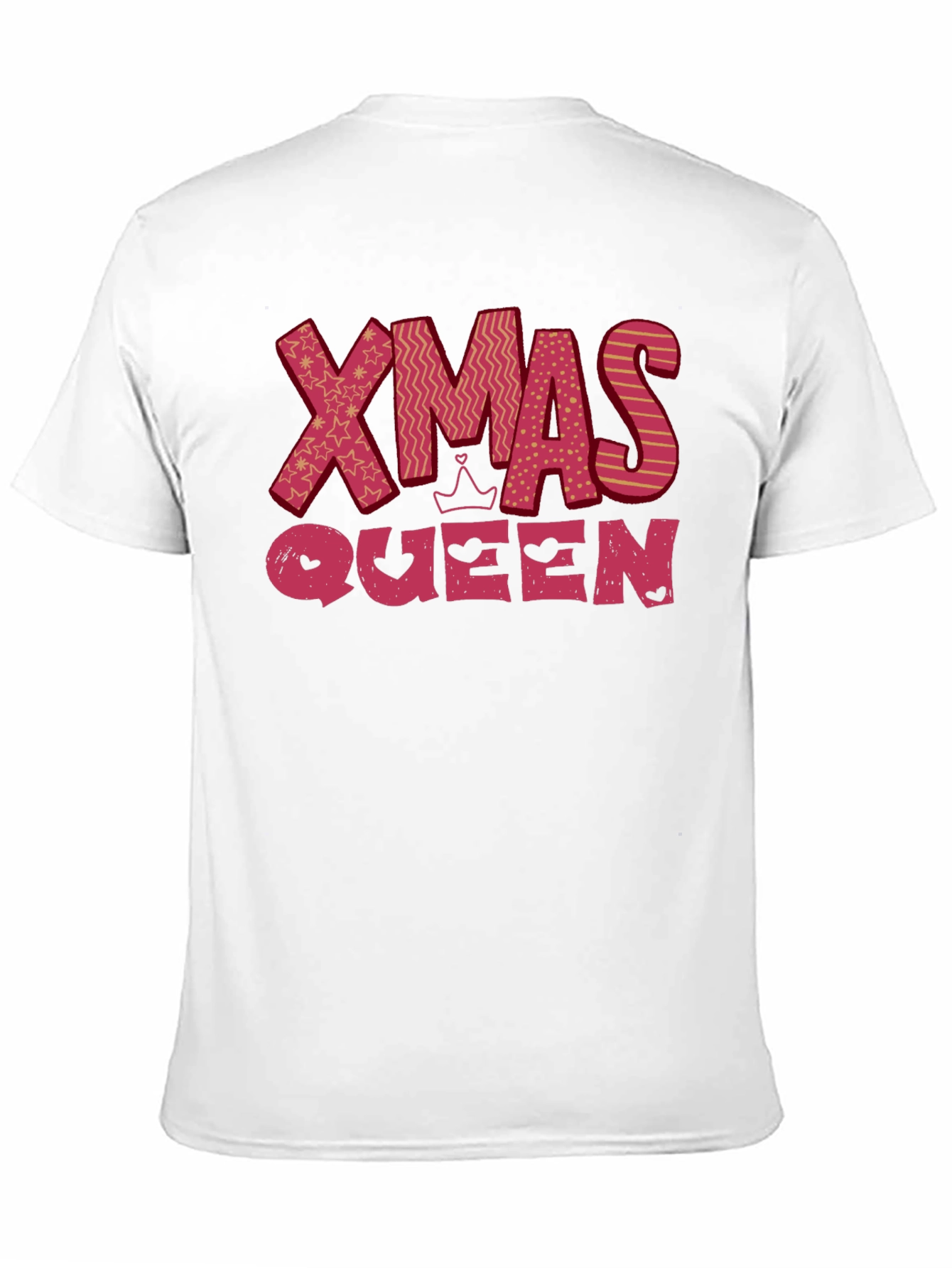 XMAS Queen Graphic Tee - Holiday Season Apparel