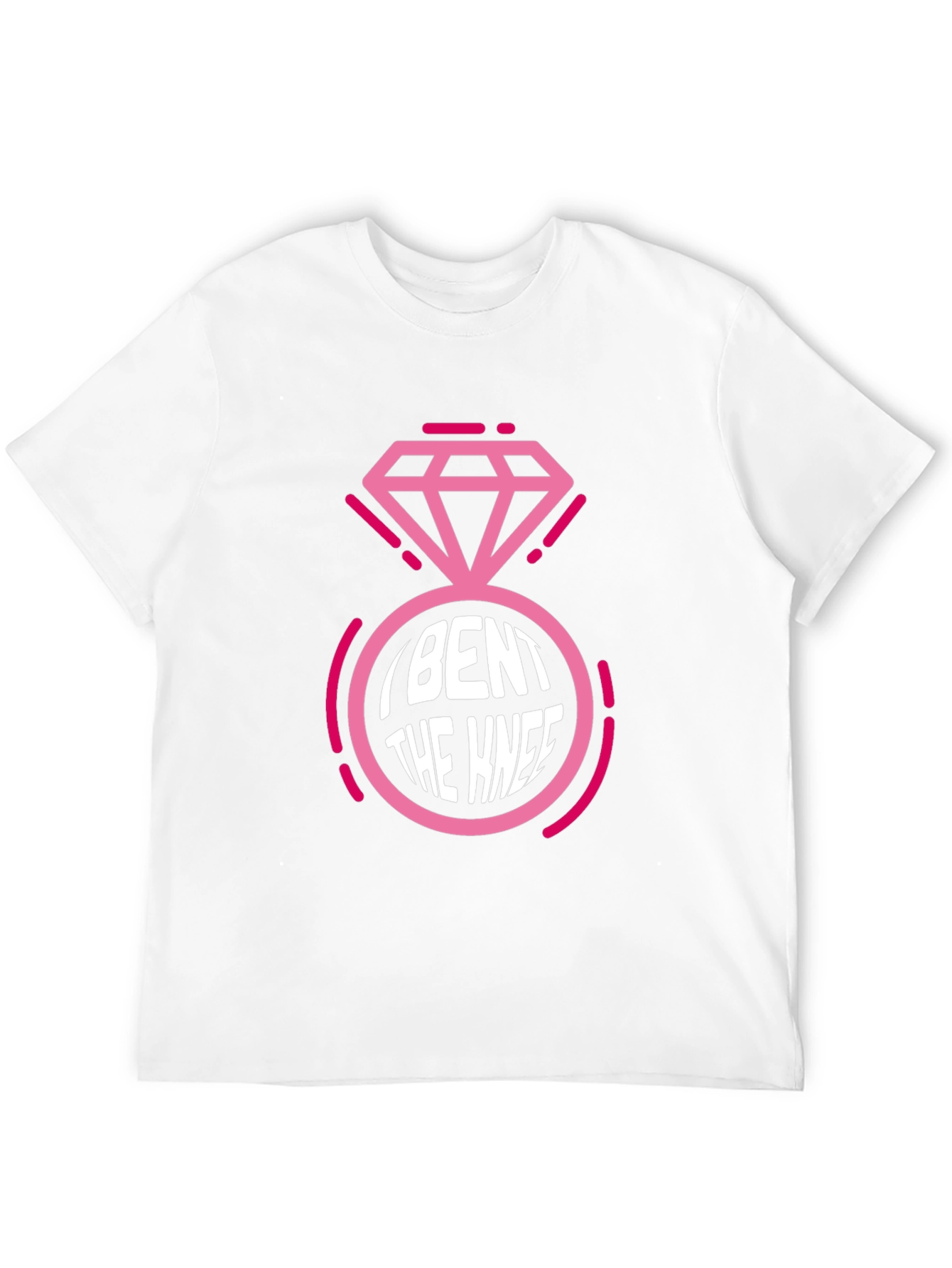 I Bent The Knee Wedding Proposal T-Shirt