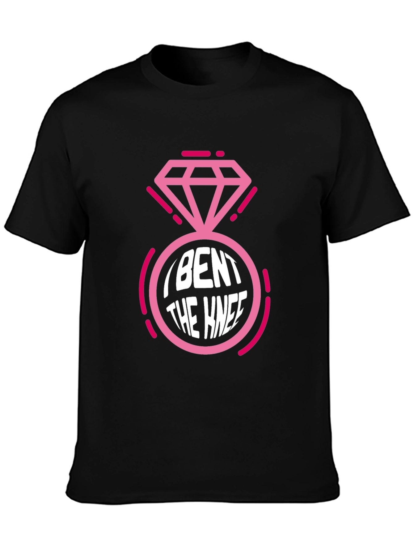 I Bent The Knee Wedding Proposal T-Shirt